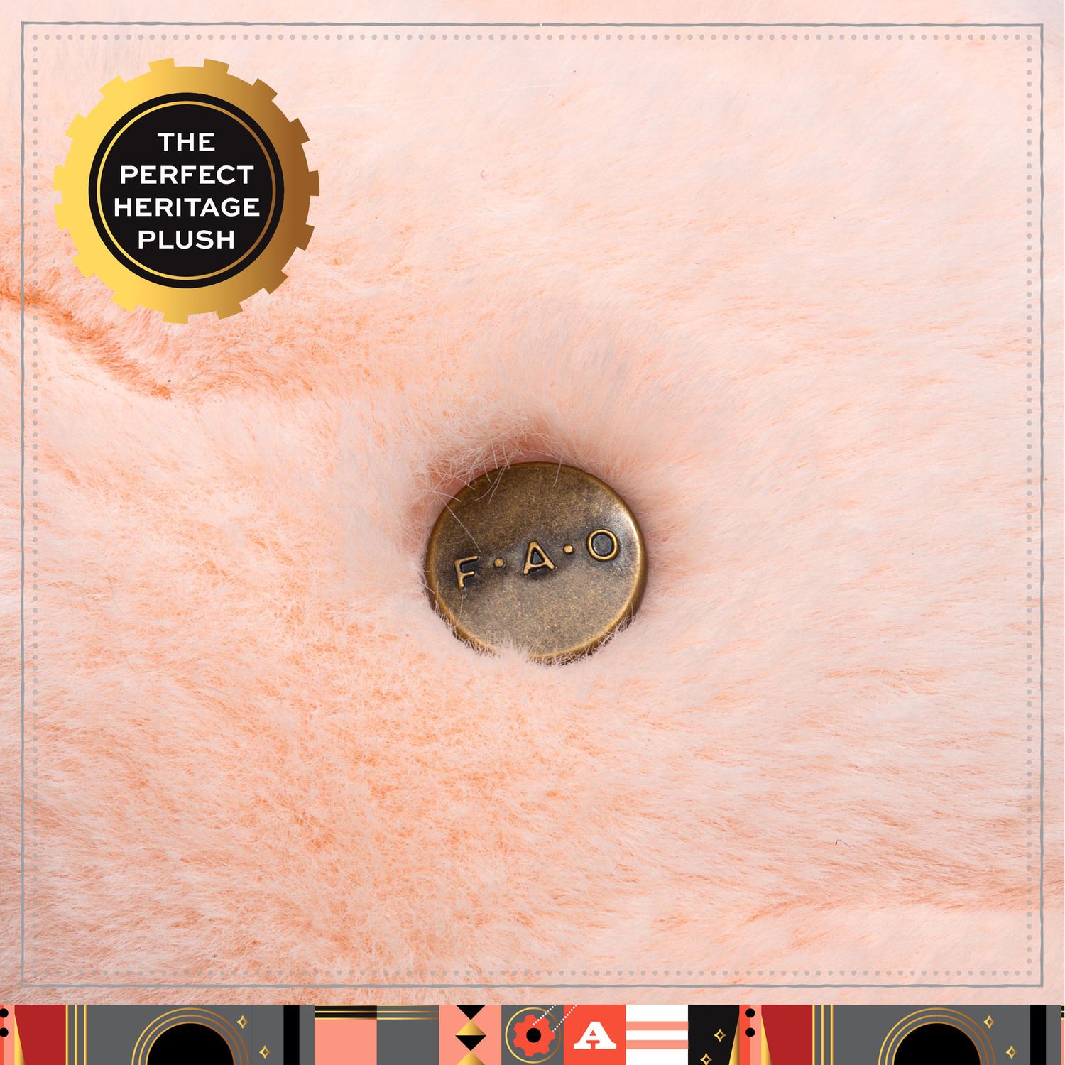 Pegaso di Peluche Cuddly con Pelliccia Ultra Morbida, 38 cm - FAO Schwarz