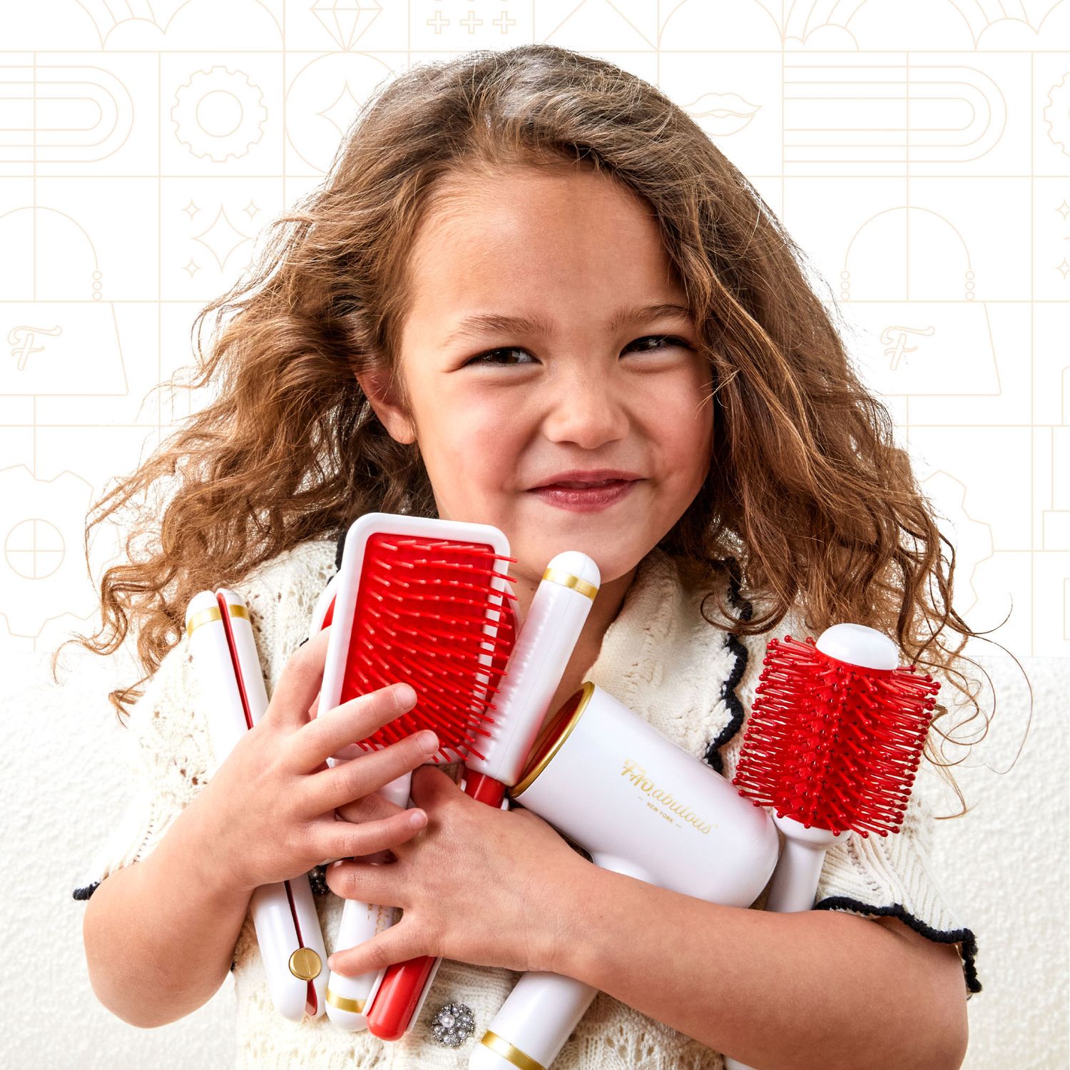 Kit Hair Stylist Pampered Play Hair Pro - FAO Schwarz