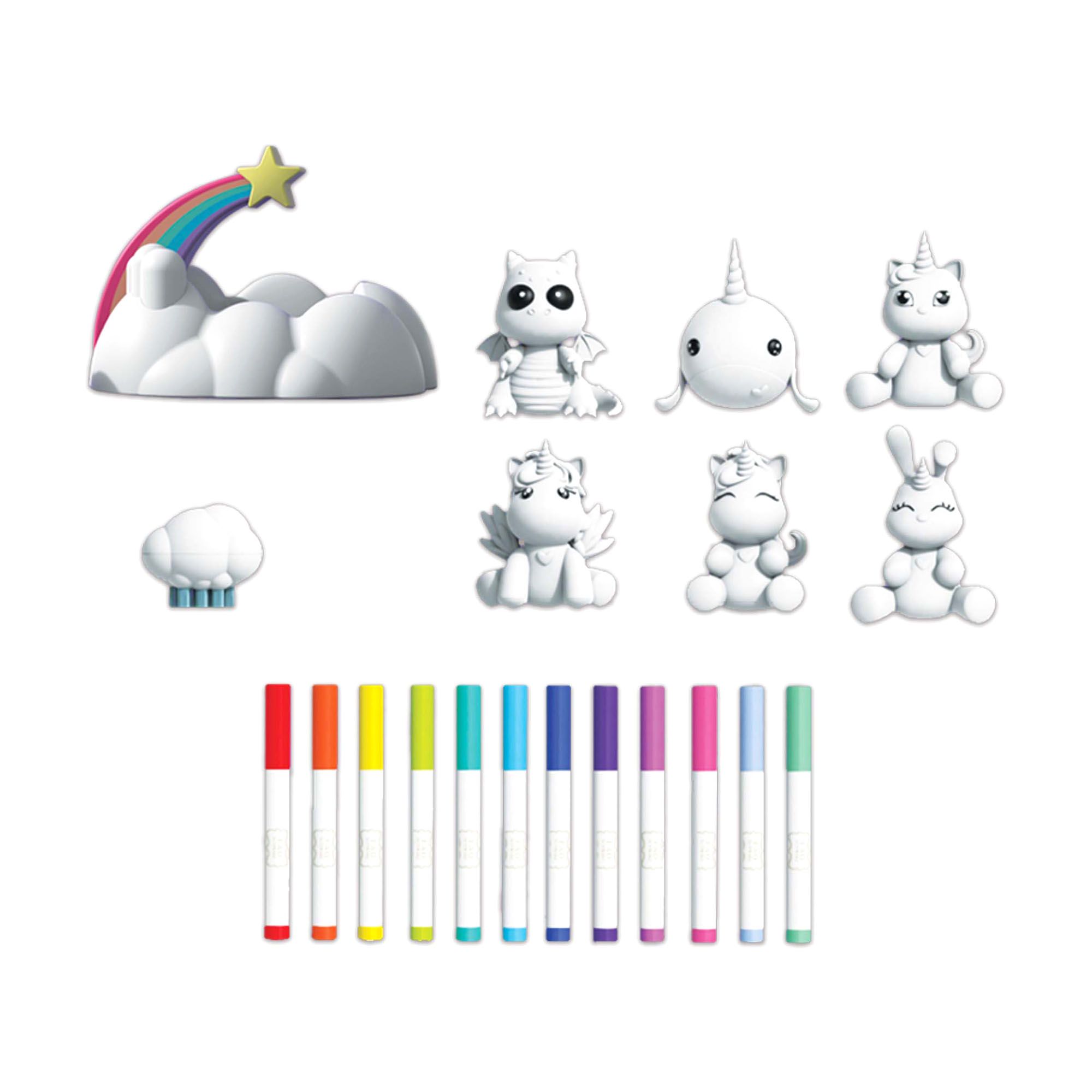 Set da Colorare Daydream Magic Pals Cloud - FAO Schwarz