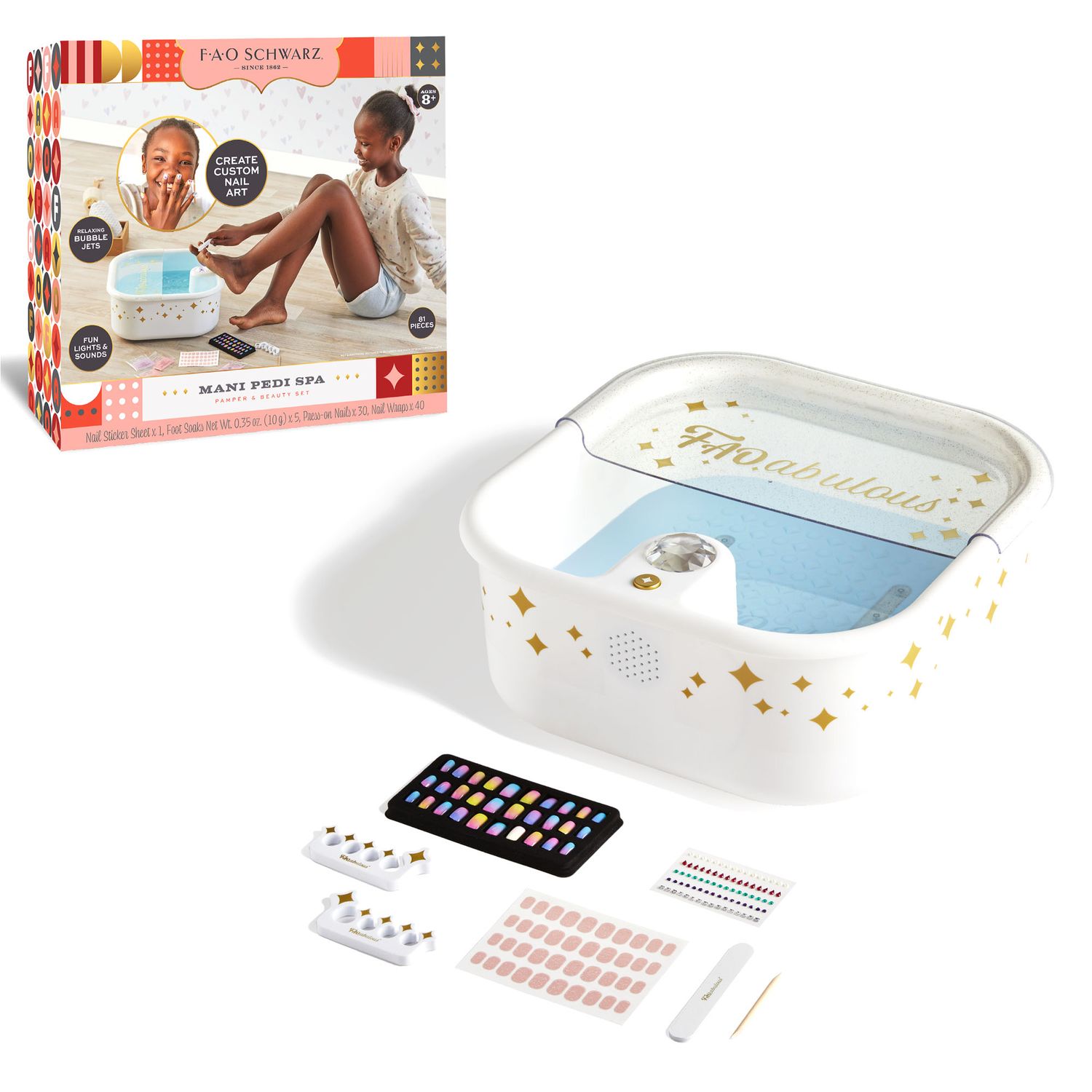 Kit per Manicure e Pedicure Spa Beauty - FAO Schwarz