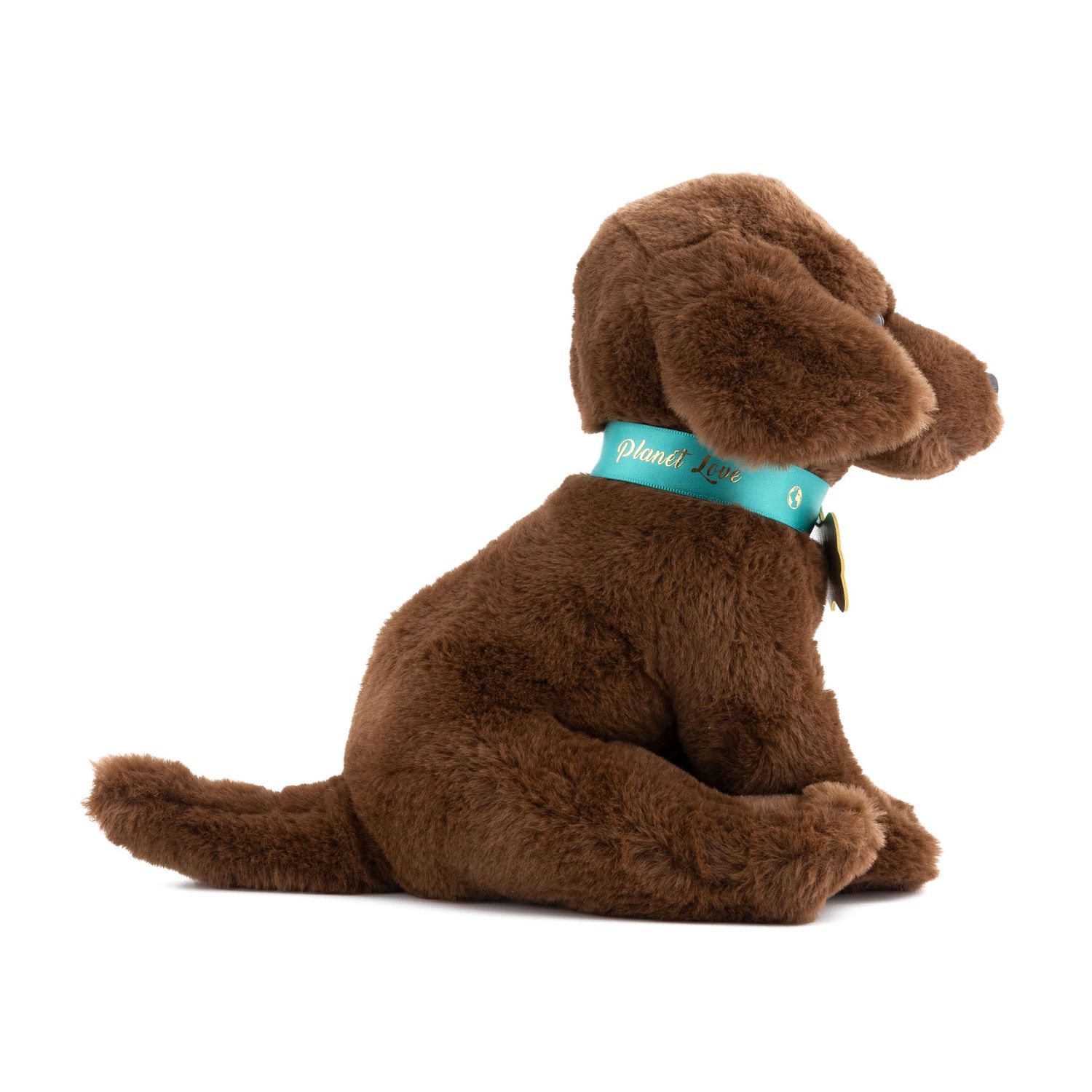 Labrador di peluche Planet Love 100% da plastica riciclata, 25 cm - FAO Schwarz