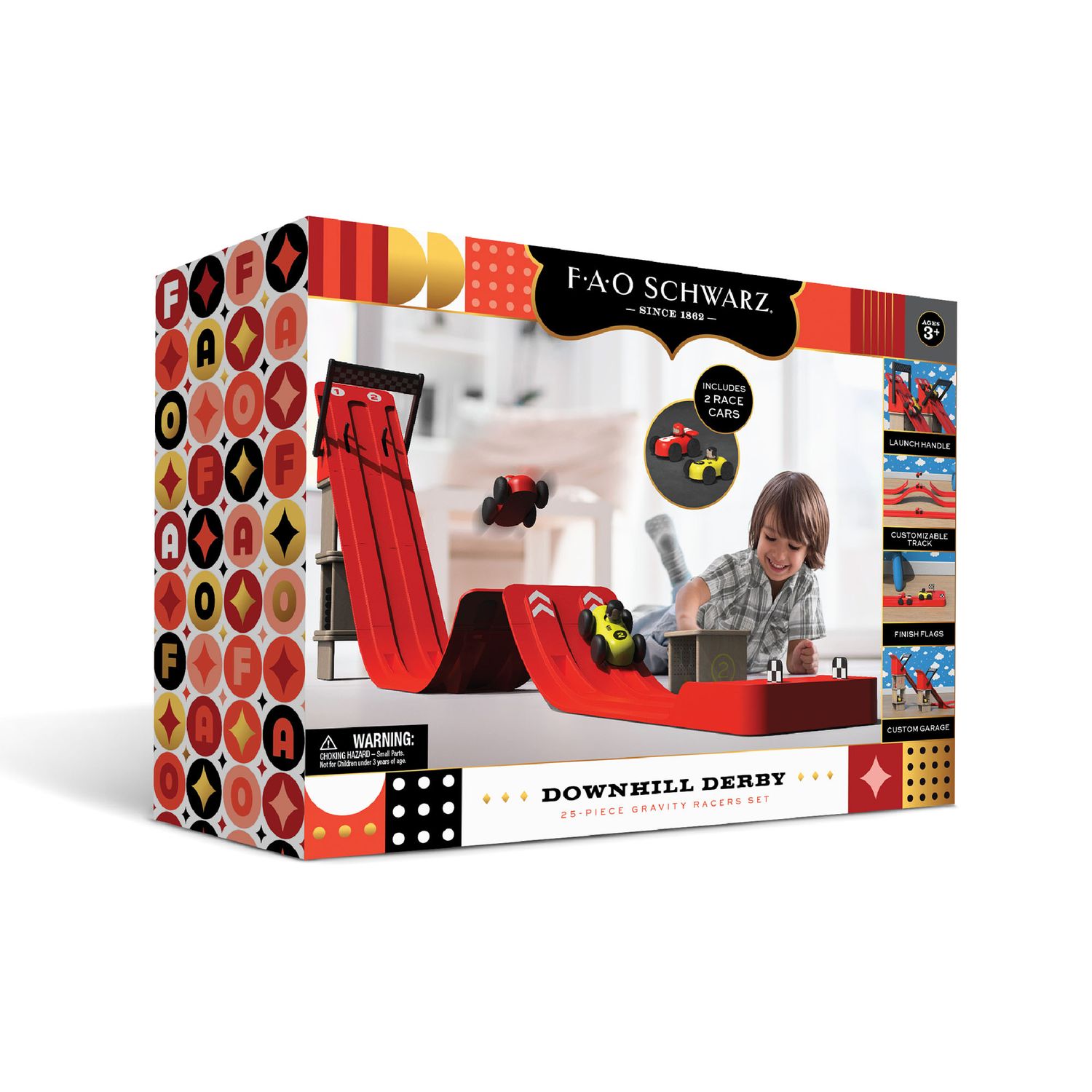 Set Auto da Corsa Gravity Racers Downhill - FAO Schwarz