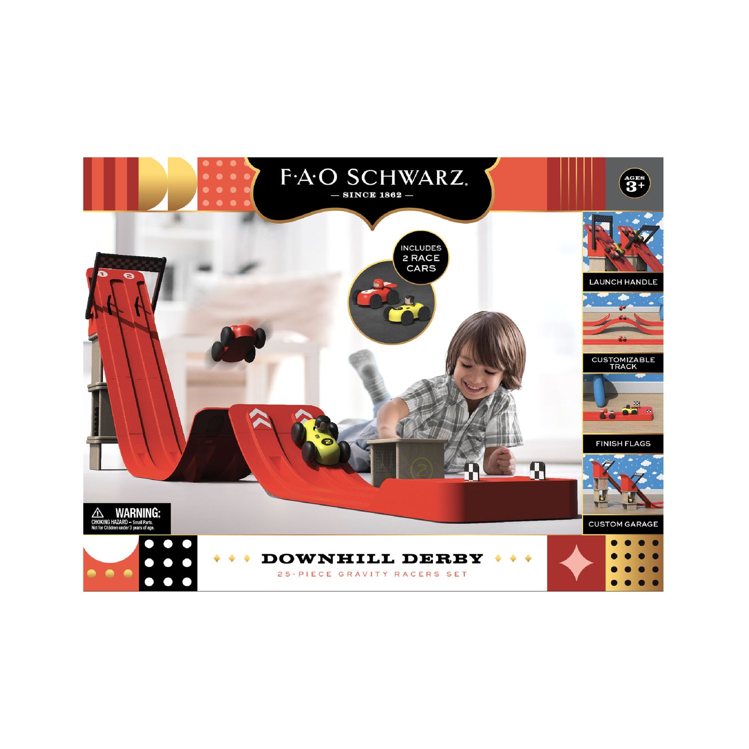 Set Auto da Corsa Gravity Racers Downhill - FAO Schwarz