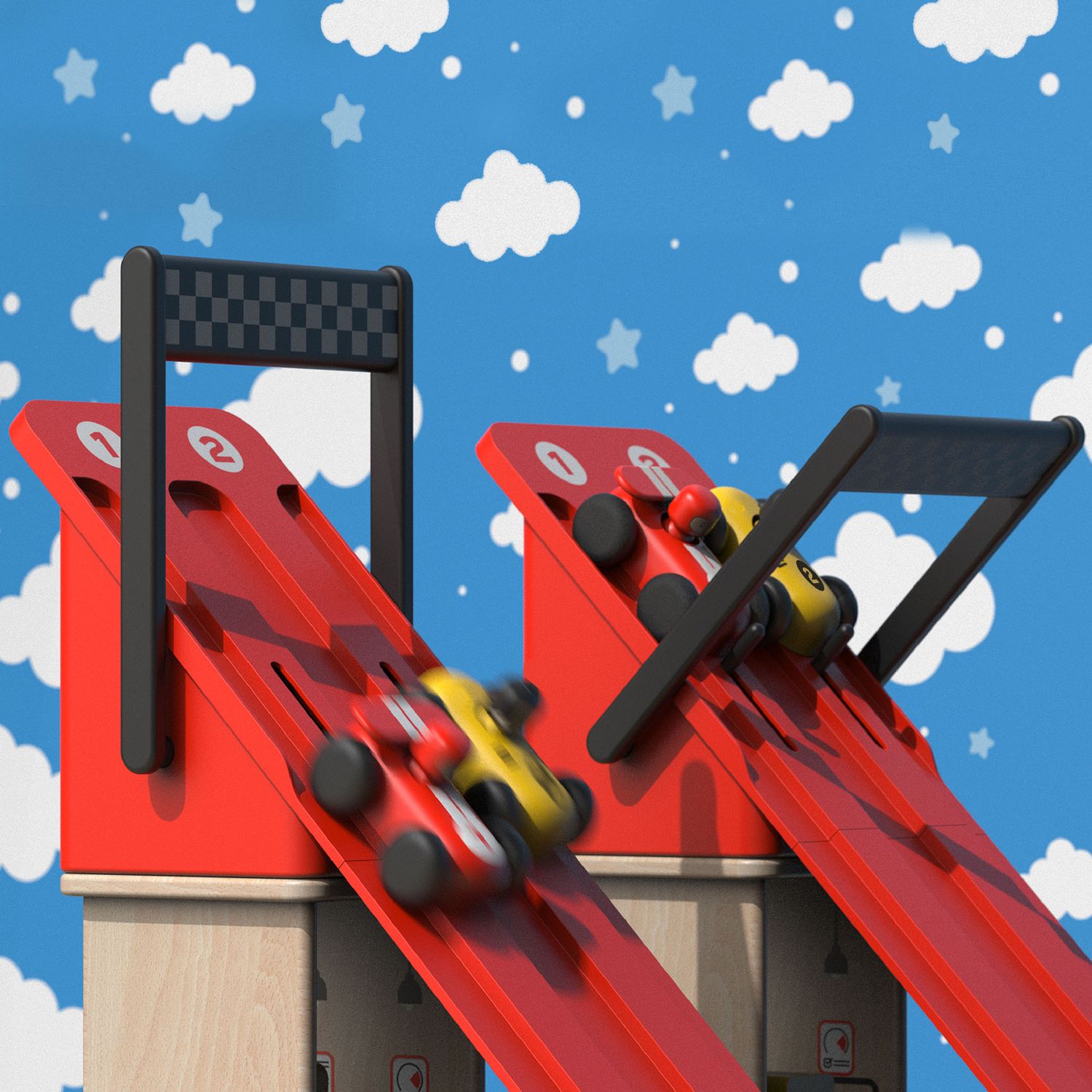 Set Auto da Corsa Gravity Racers Downhill - FAO Schwarz