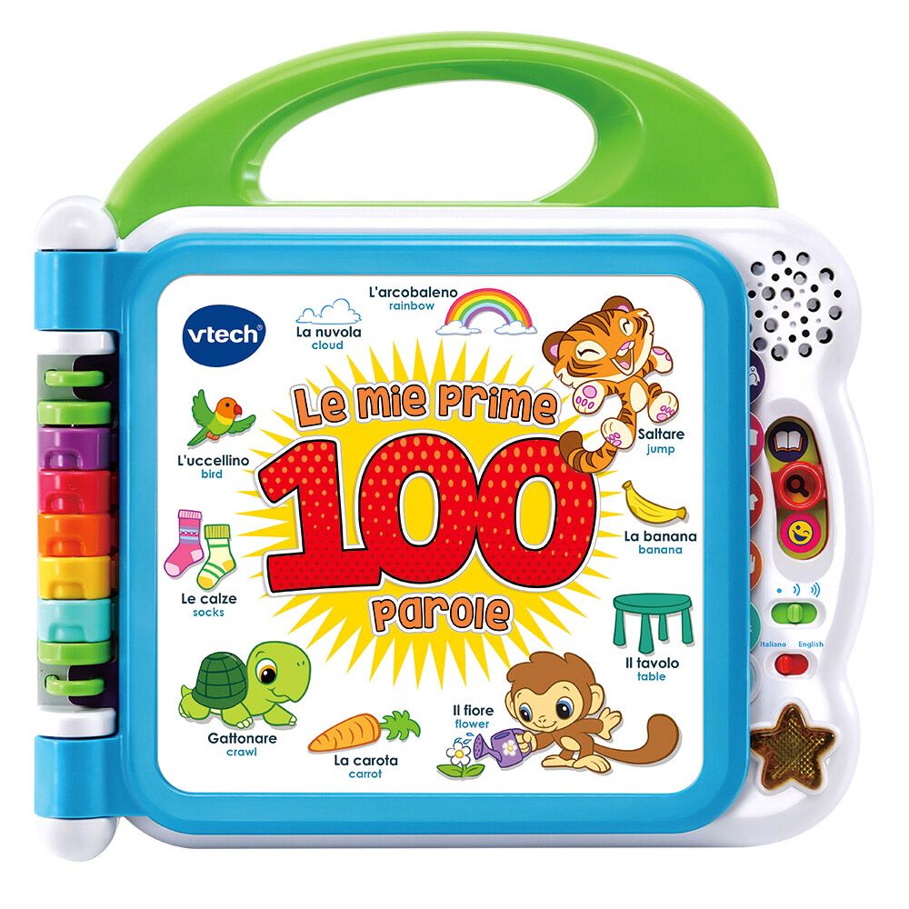 Il mio primo Libro illustrato bilingue, le mie prime 100 parole - VTech