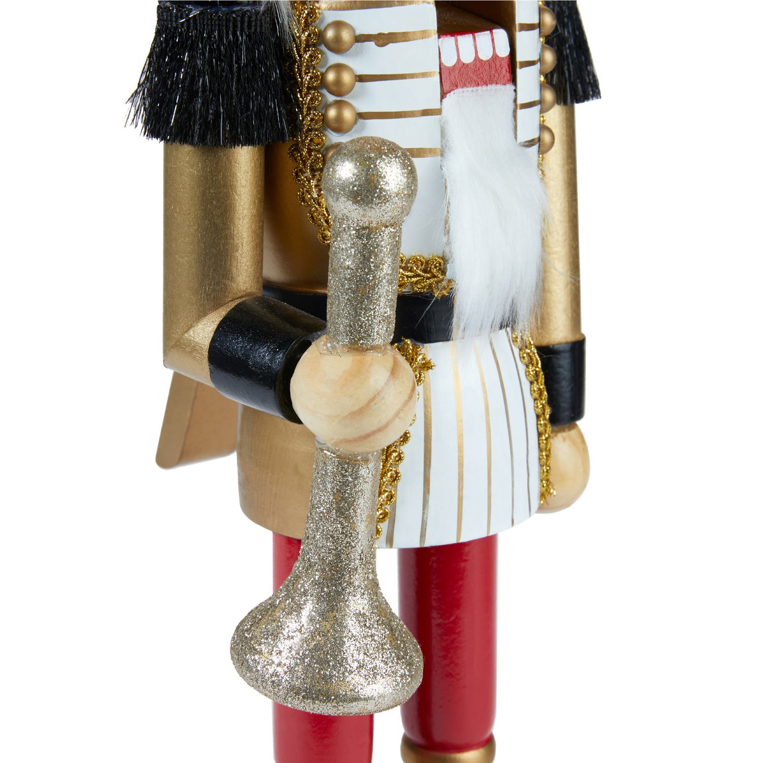 Schiaccianoci in legno con tromba 50 cm - FAO Schwarz