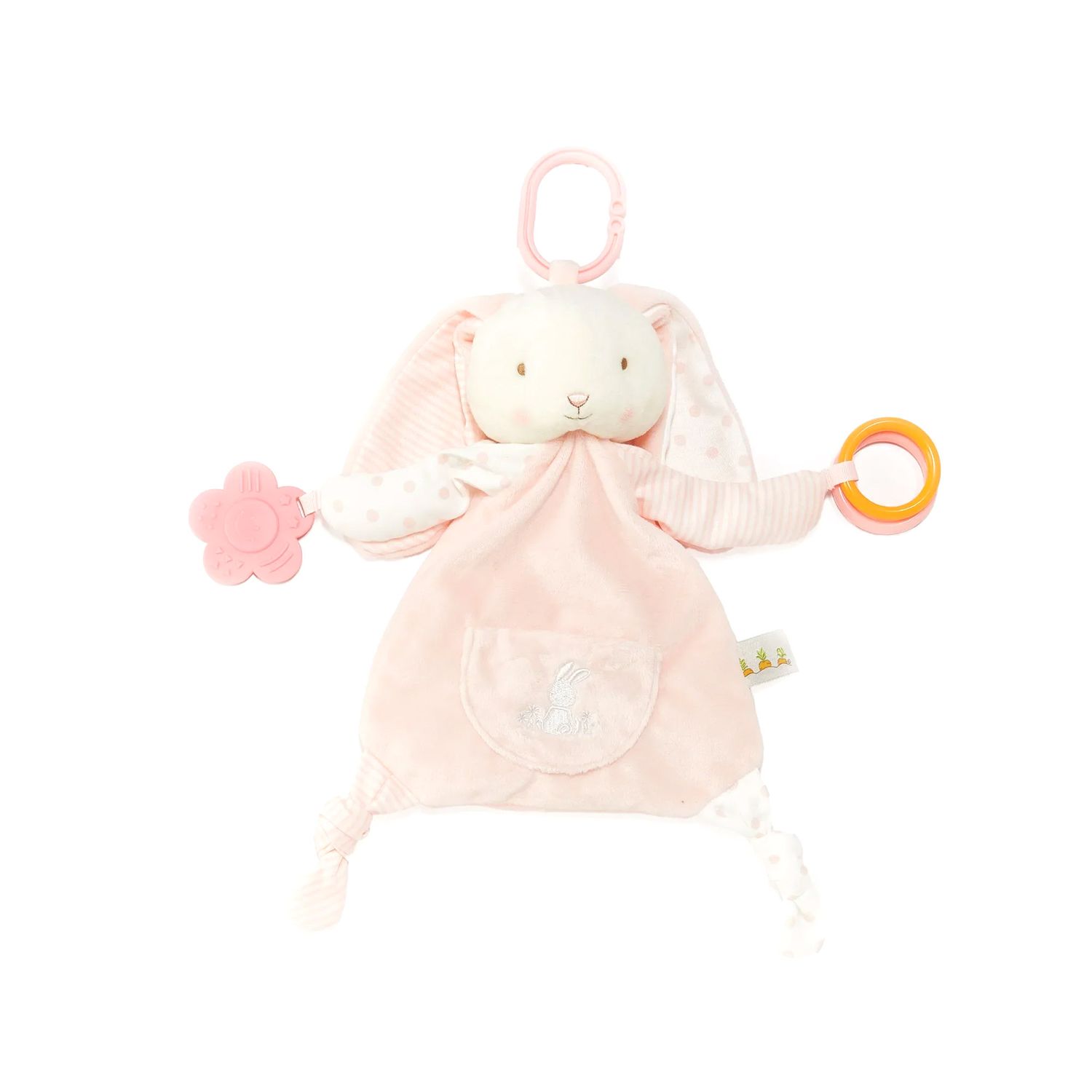 Peluche e Doudou attività Blossom Pink 28 cm - Bunnies By The Bay