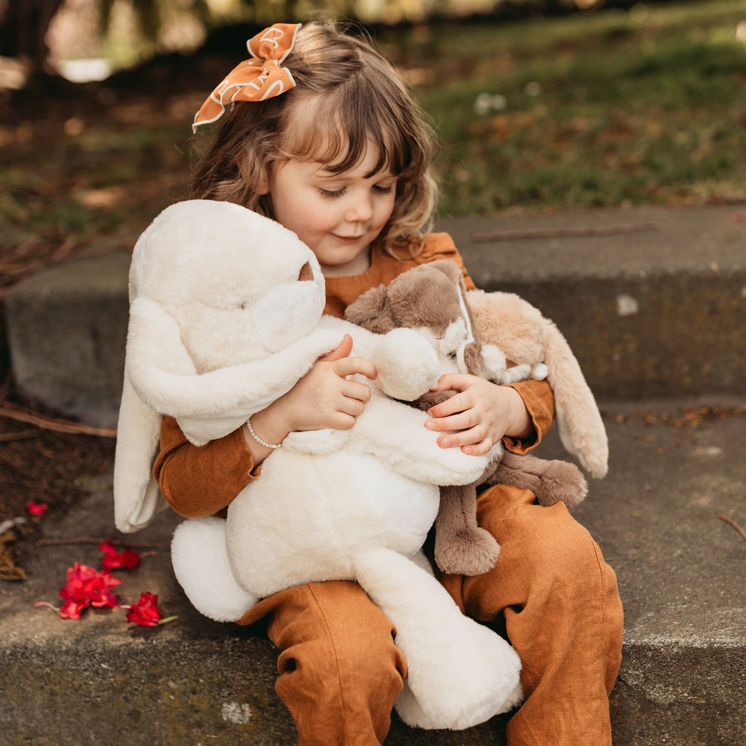 Peluche Tiny Nibble Almond Joy Bunny 20 cm - Bunnies By The Bay