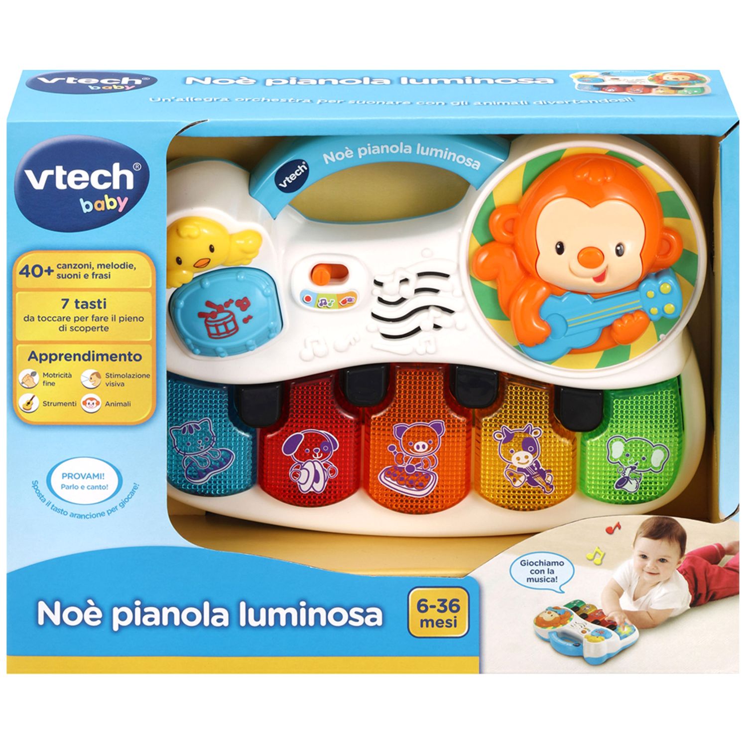Noè Pianola Luminosa - VTech