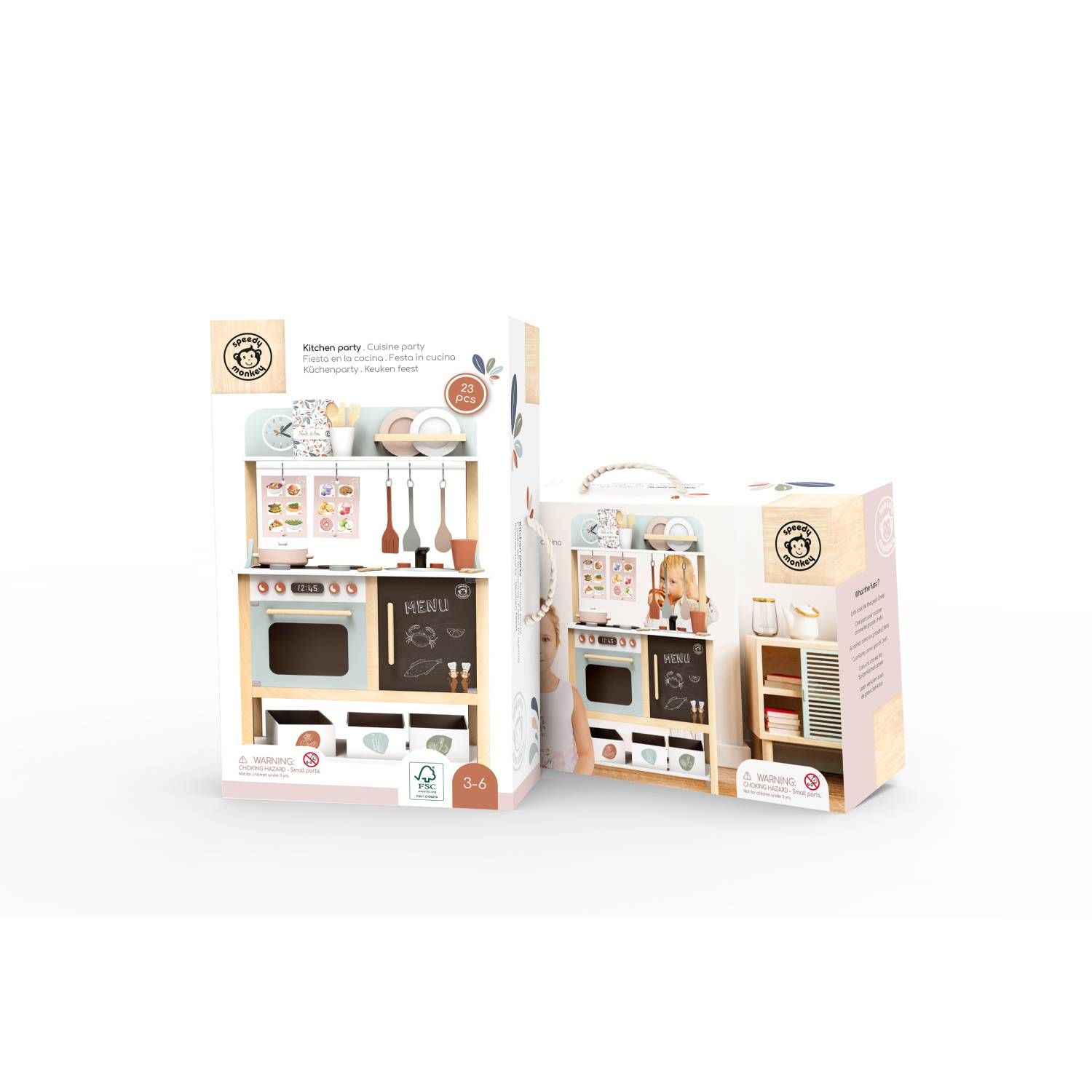 Cucina con 20 Accessori - Speedy Monkey