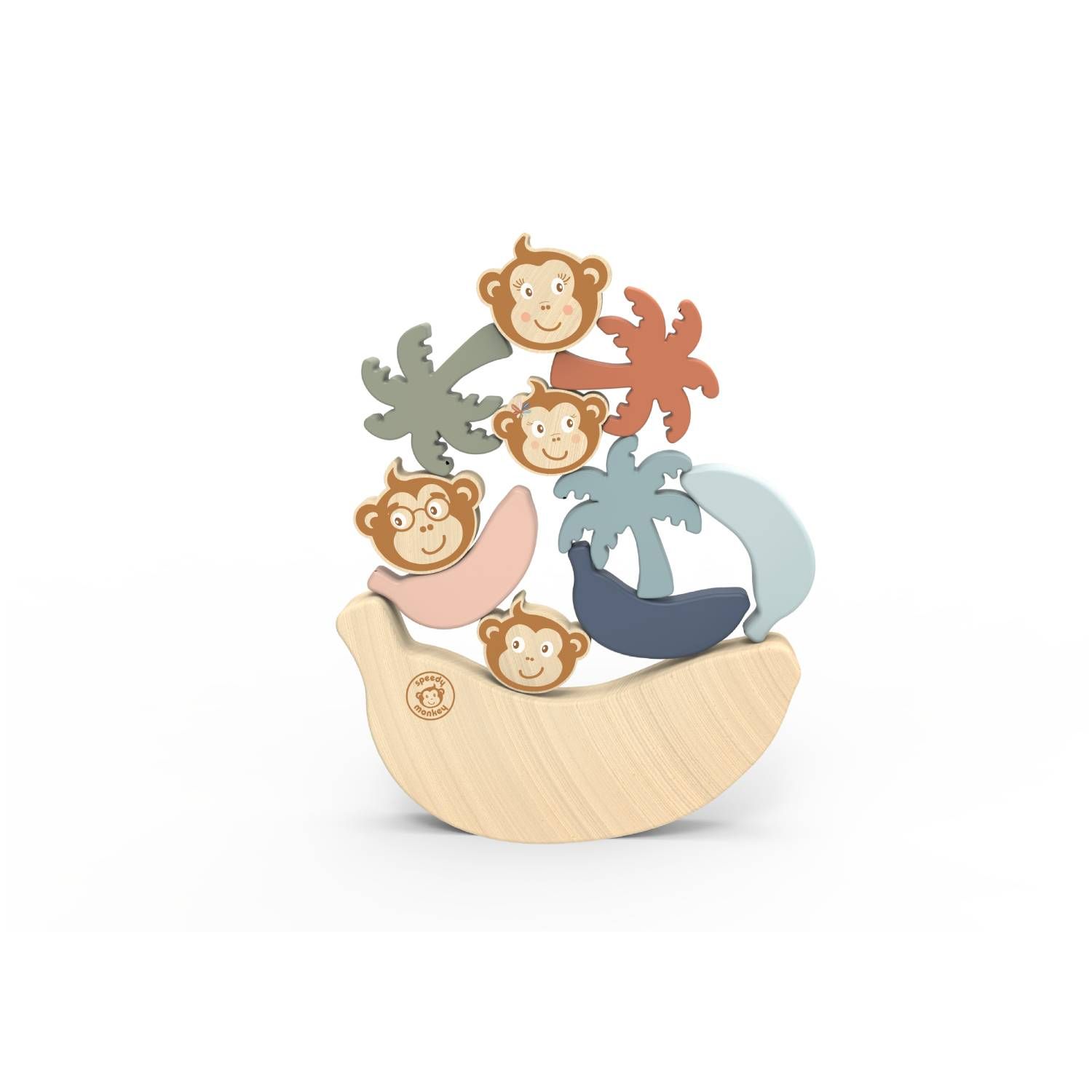 Gioco dell'equilibrio con Scimmiette - Speedy Monkey