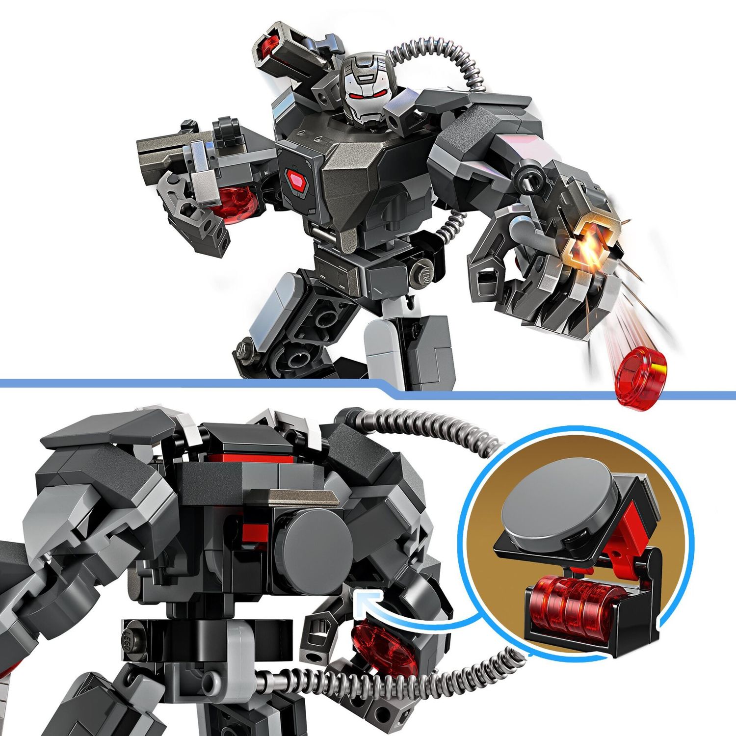 Lego Marvel 76277 Mech Di War Machine - LEGO