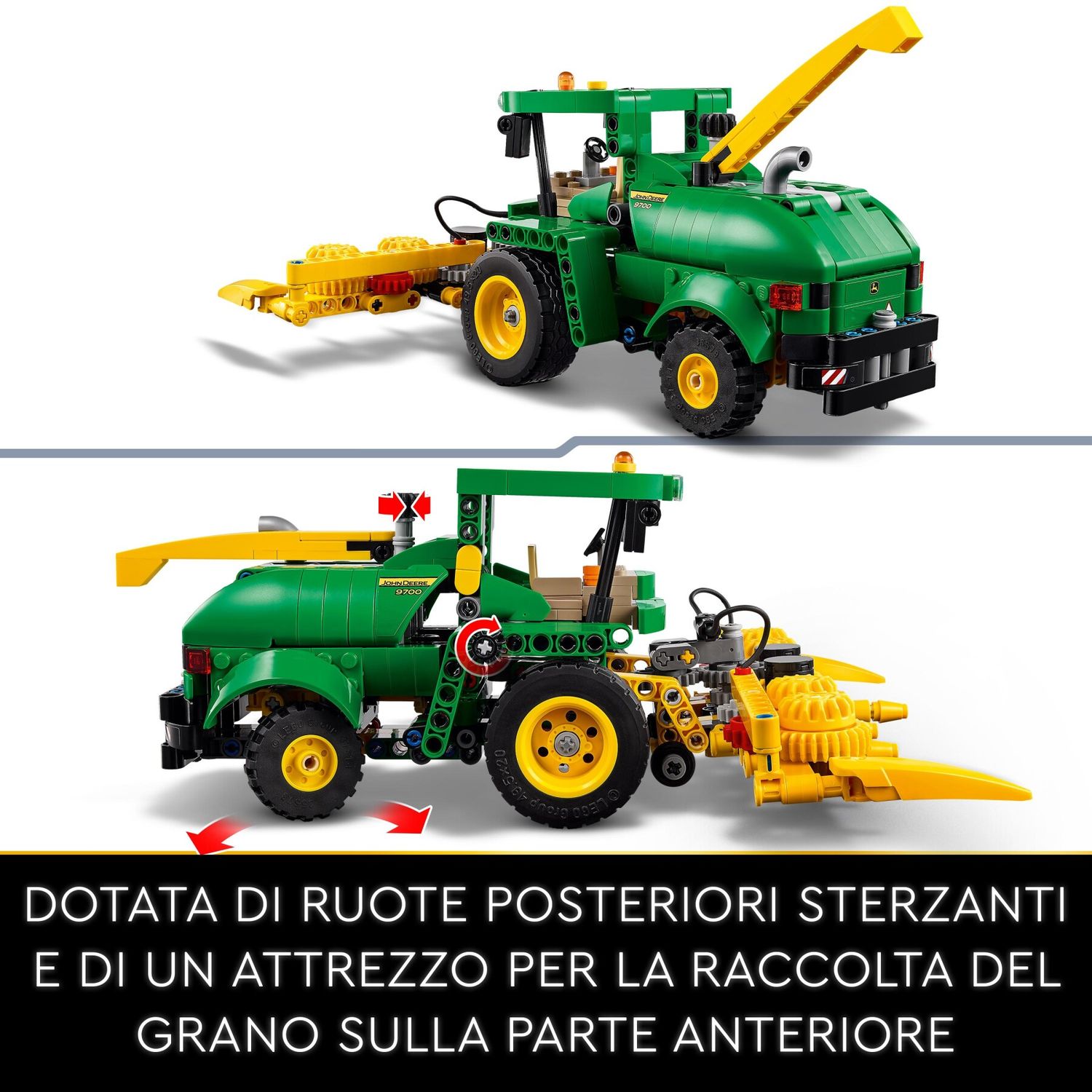 Lego Technic 42168 John Deere 9700 Forage Harvester - LEGO