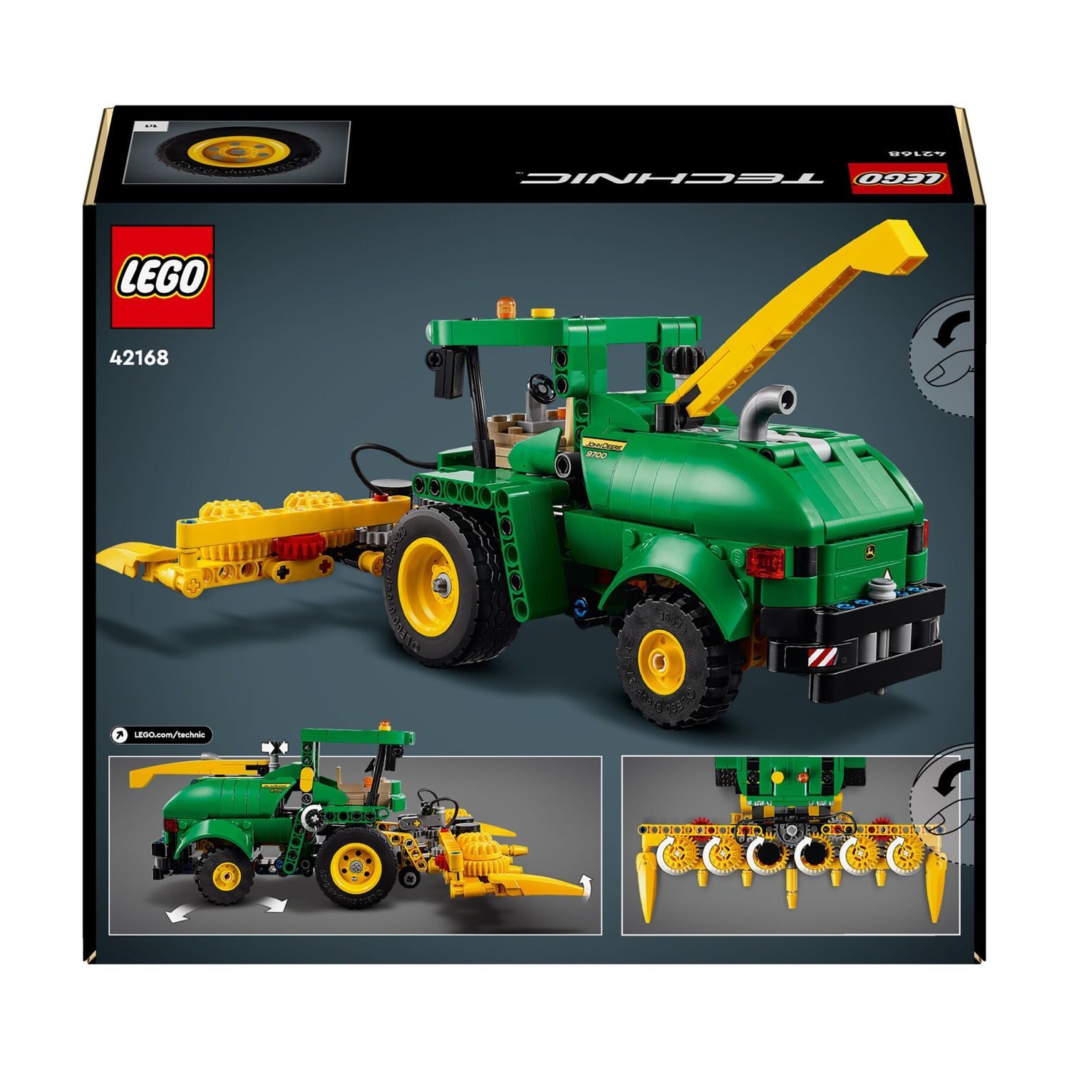 Lego Technic 42168 John Deere 9700 Forage Harvester - LEGO