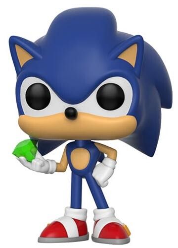 Funko POP! Sonic with Emerald - Sonic #284 - Funko