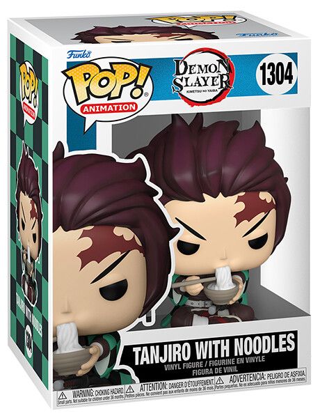 Funko Pop! Tanjiro con Noodle - Demon Slayer #1304 - Funko