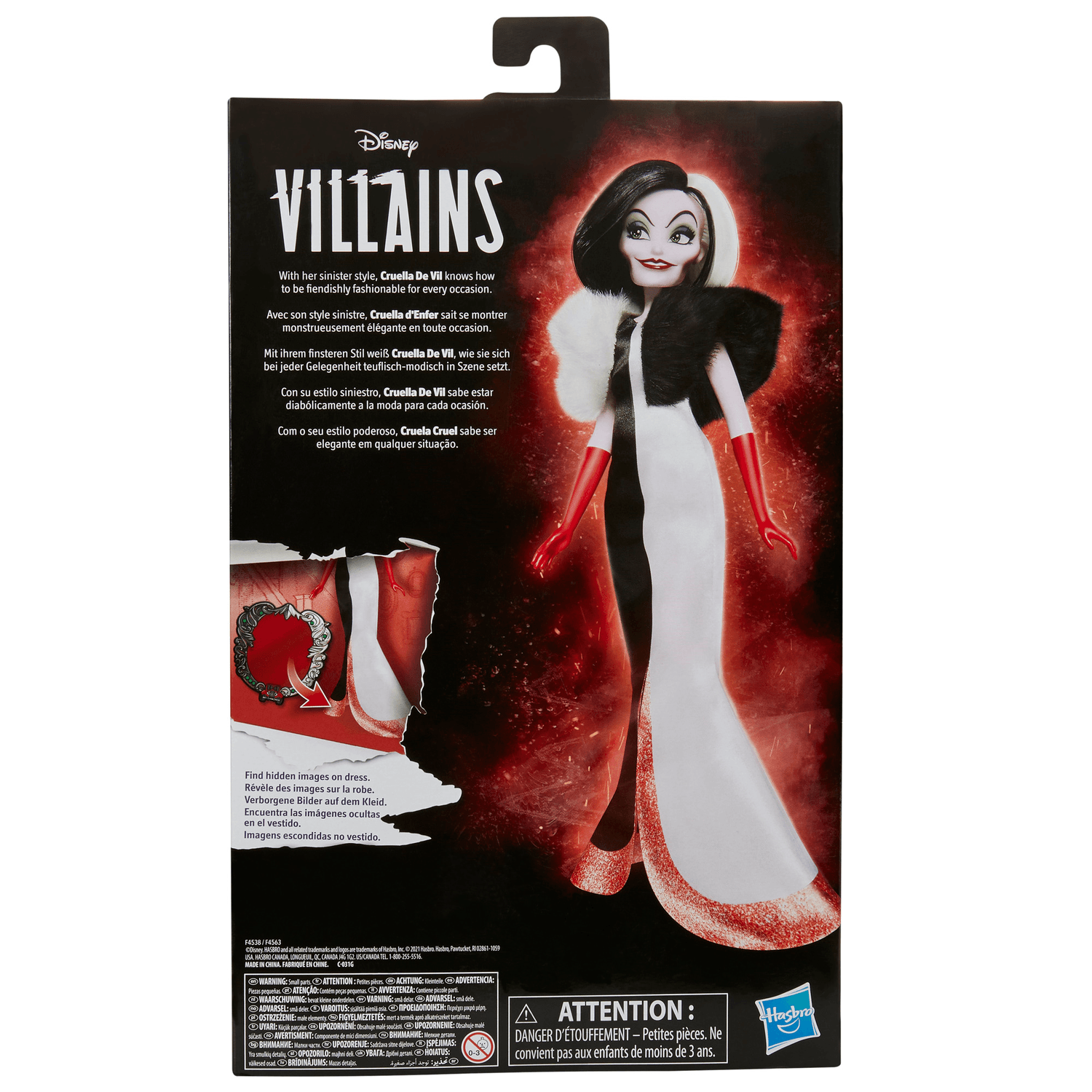 Hasbro Disney Villains - Crudelia De Mon - Disney