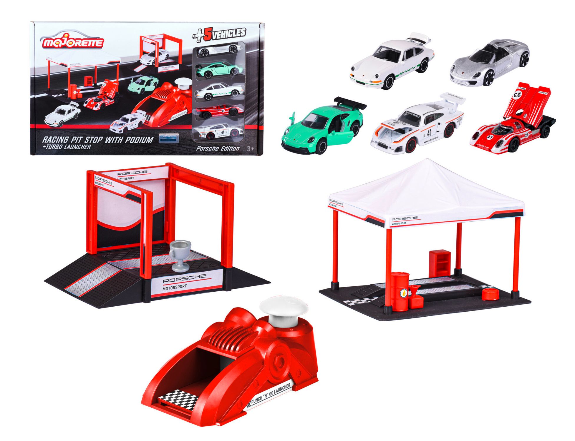 Porsche Racing Tent, Tenda Racing - Majorette - Majorette