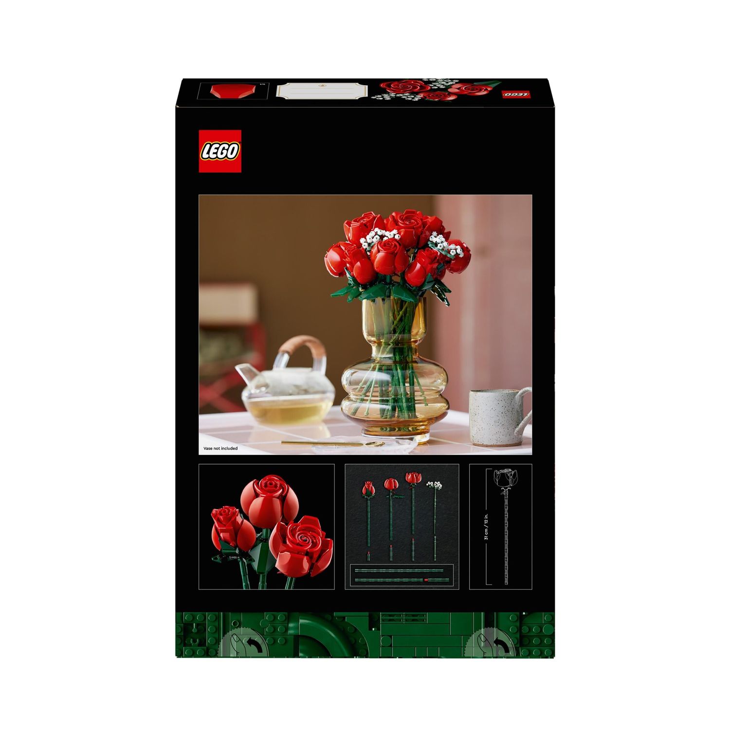 LEGO Icons 10328 Bouquet di Rose, Botanical Collection - LEGO