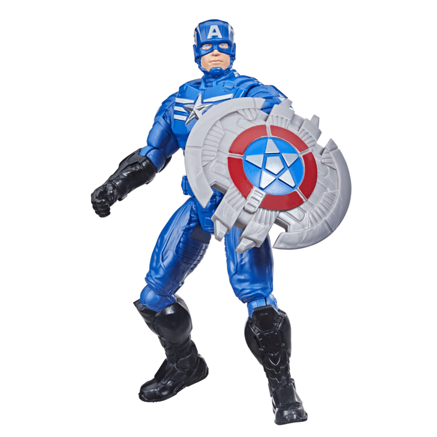Capitan America - Personaggio Con Accessori 15Cm - Mech Strike - Marvel