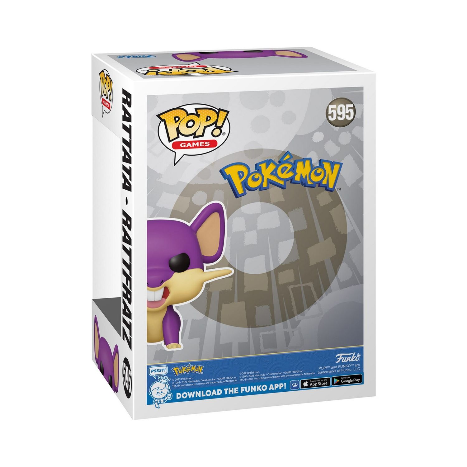 Funko POP! Rattata - Pokémon #595 - Funko