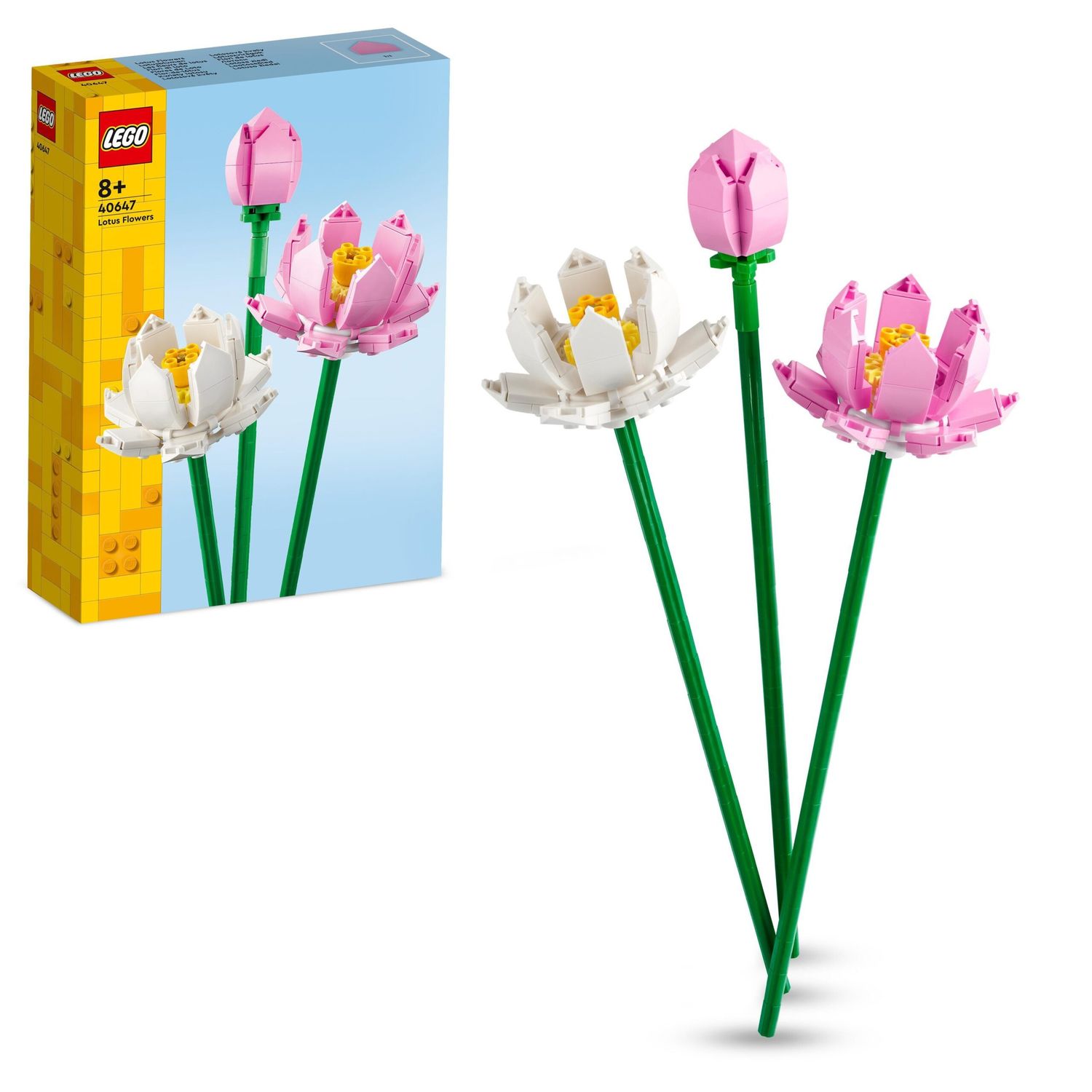 LEGO Creator 40647 Fiori di Loto, Botanical Collection - LEGO