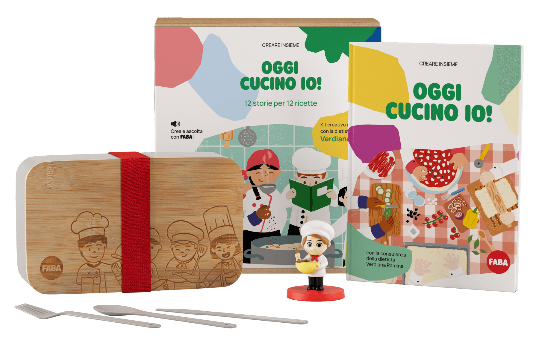 Oggi Cucino Io!, Personaggio sonoro FABA con Kit Creativo - FABA