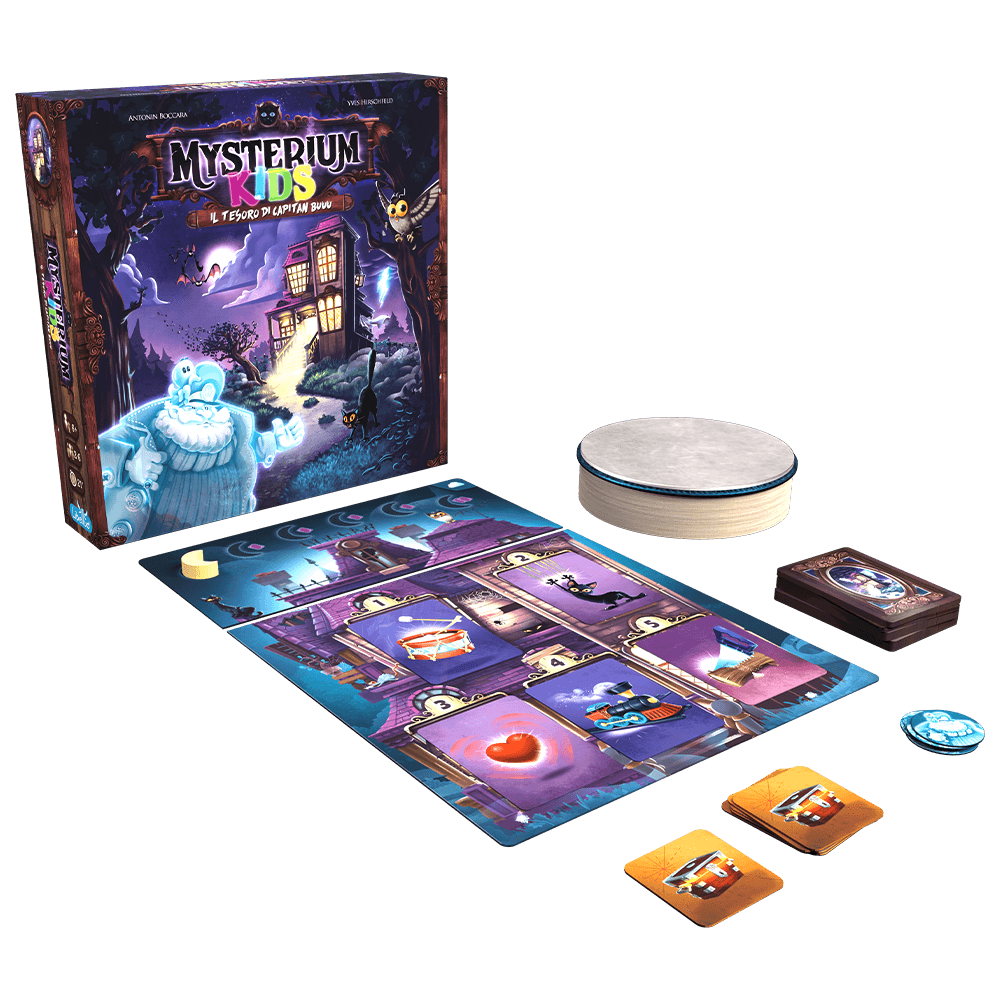 Asmodee - Mysterium Kids, Il Tesoro Di Capitan Buu - Asmodee