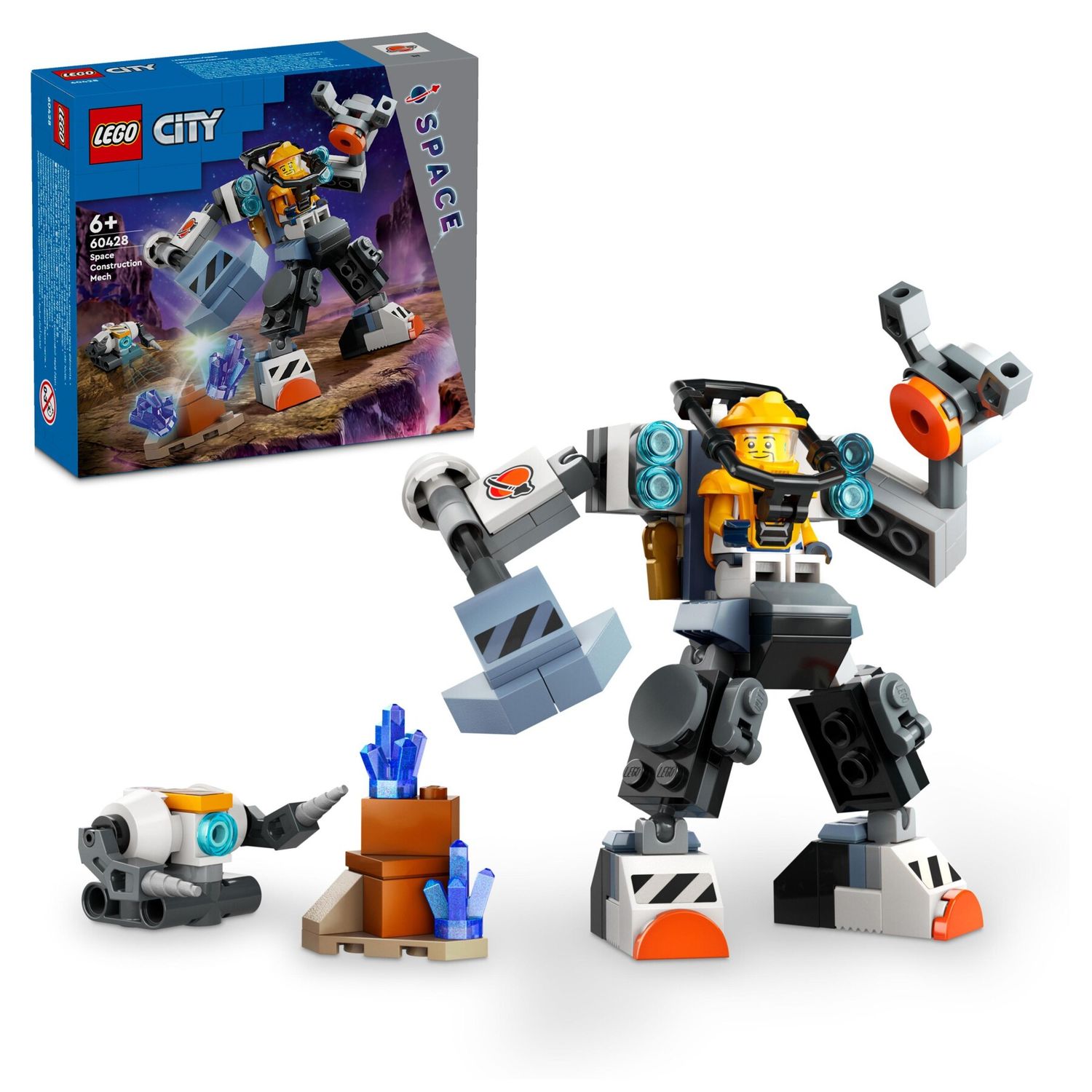 Lego City 60428 Mech Di Costruzione Spaziale - LEGO