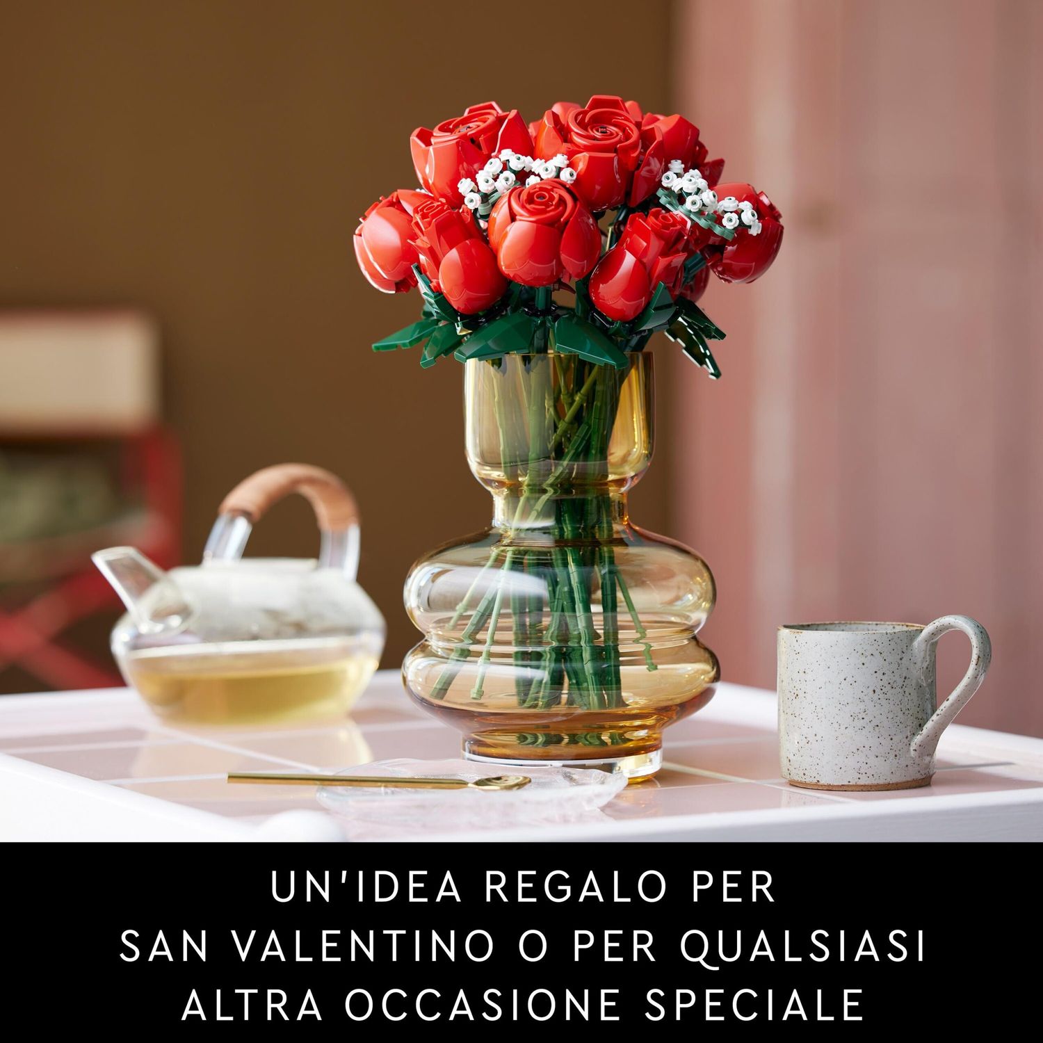 LEGO Icons 10328 Bouquet di Rose, Botanical Collection - LEGO