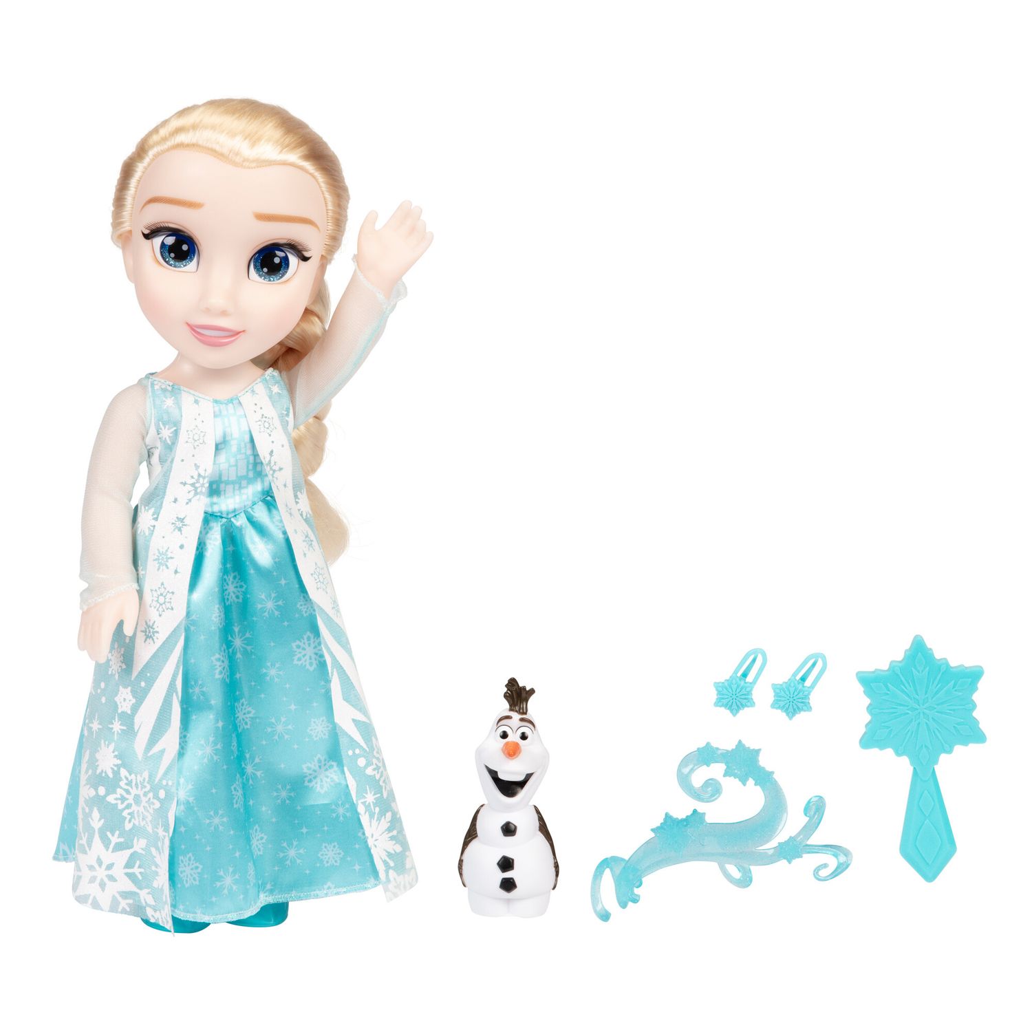 Frozen Bambola Cantante Di Elsa 38Cm Con Occhi Scintillanti - Disney
