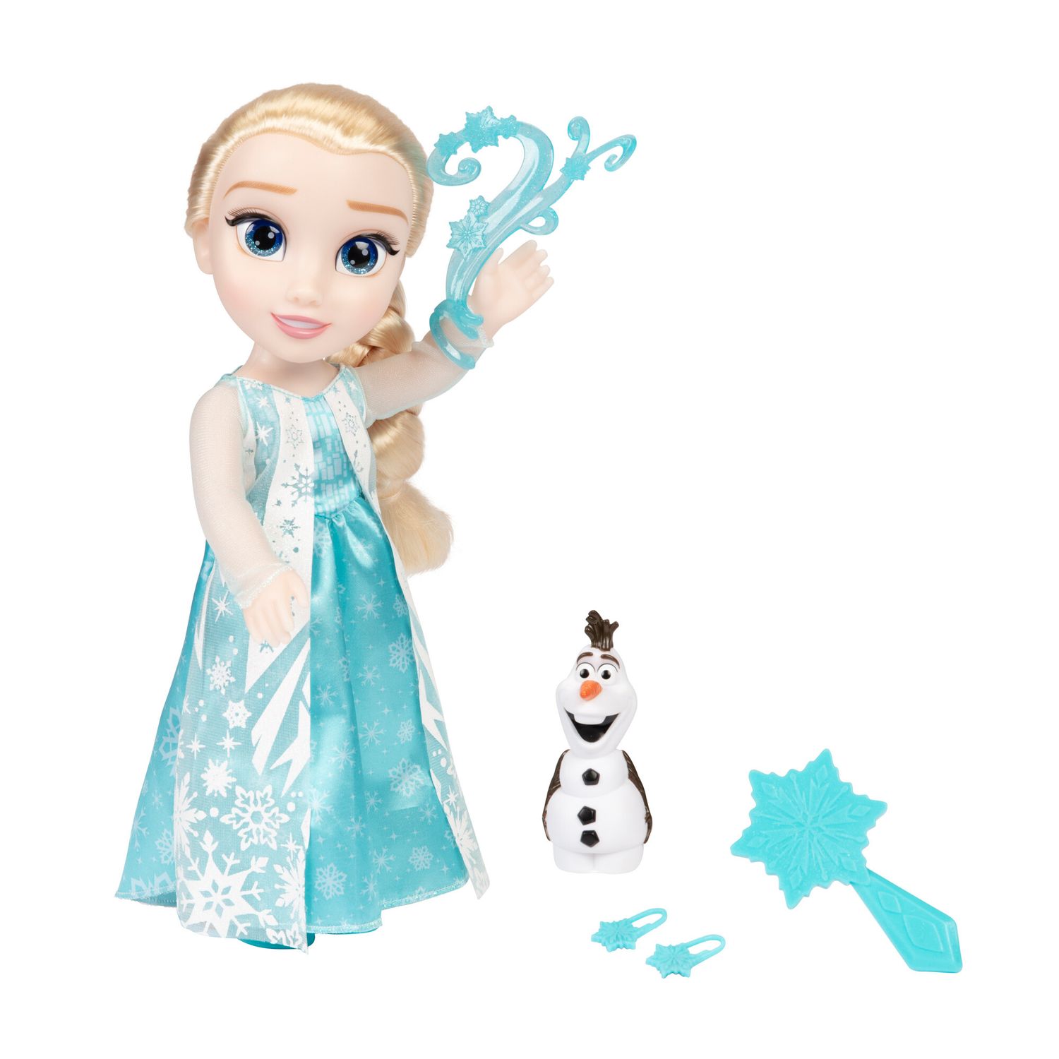 Frozen Bambola Cantante Di Elsa 38Cm Con Occhi Scintillanti - Disney
