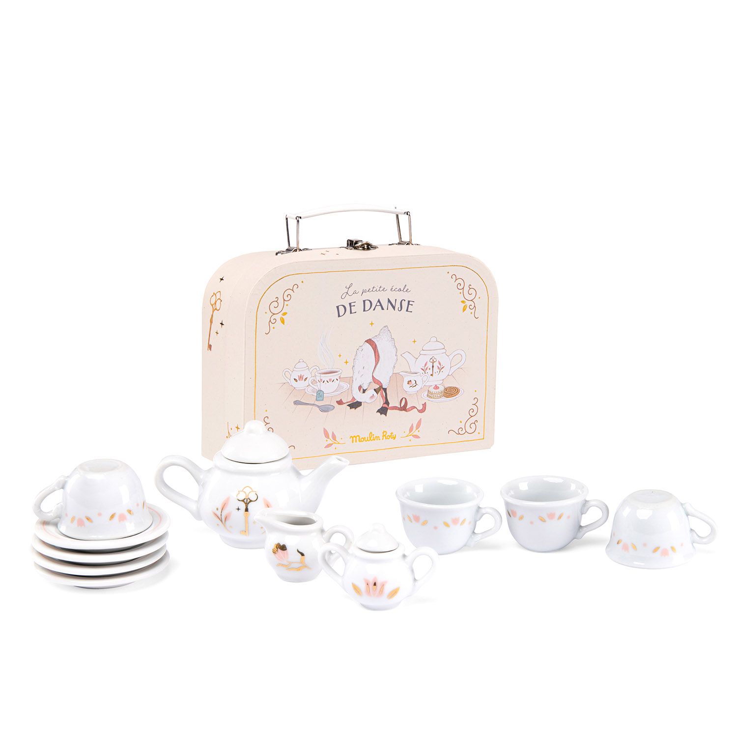Servizio da tè La Petite Ecole de Danse - Moulin Roty - Moulin Roty