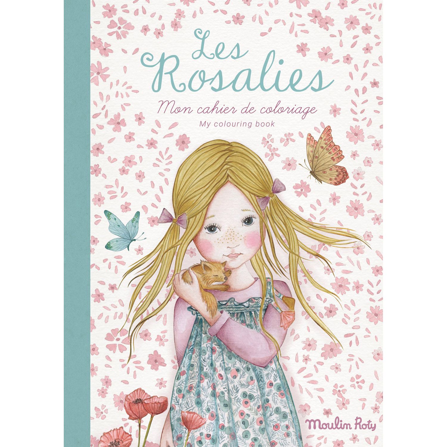 Libro da colorare Les Rosalies - Moulin Roty - Moulin Roty
