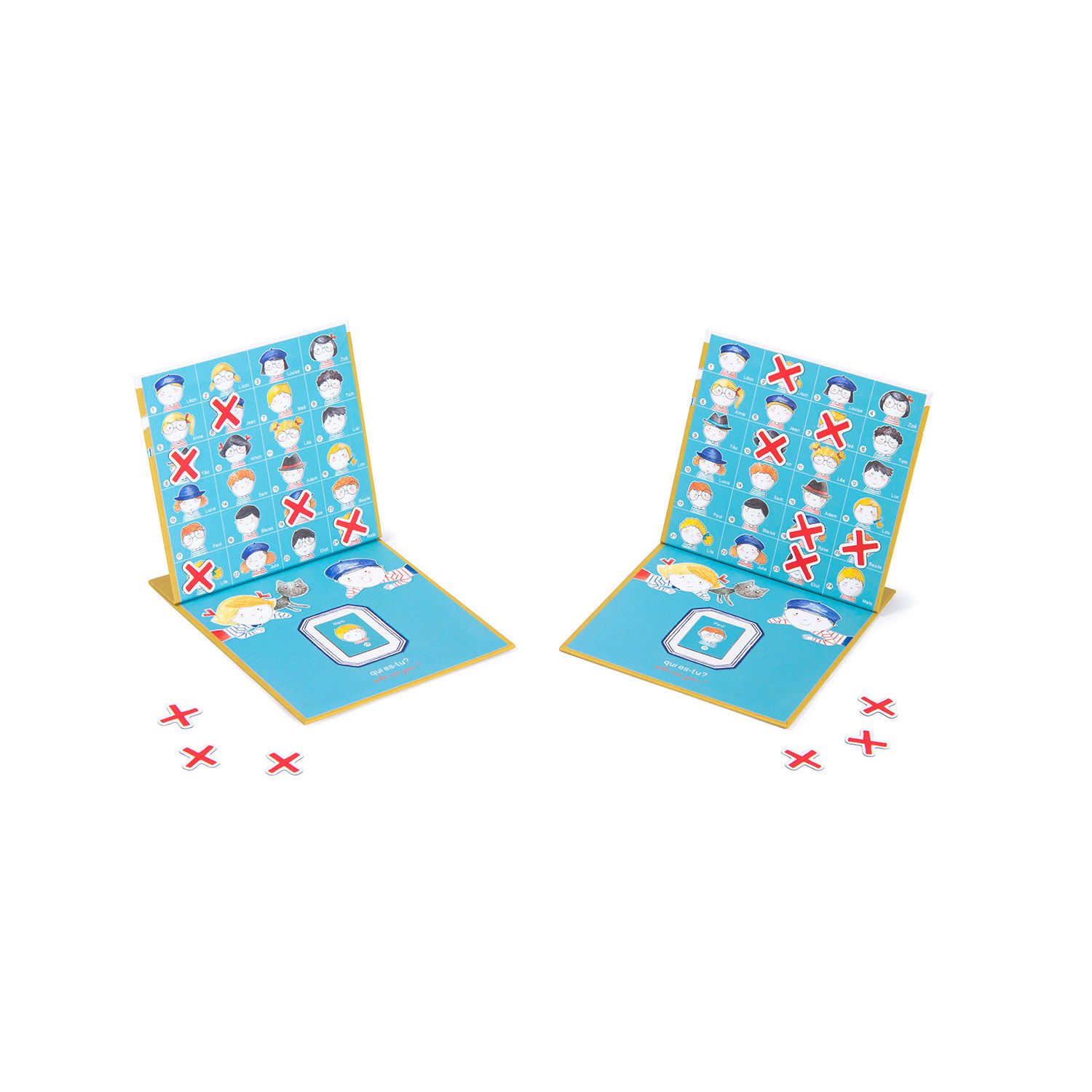 Tabellone da gioco magnetico - Chi sei? - Moulin Roty - Moulin Roty