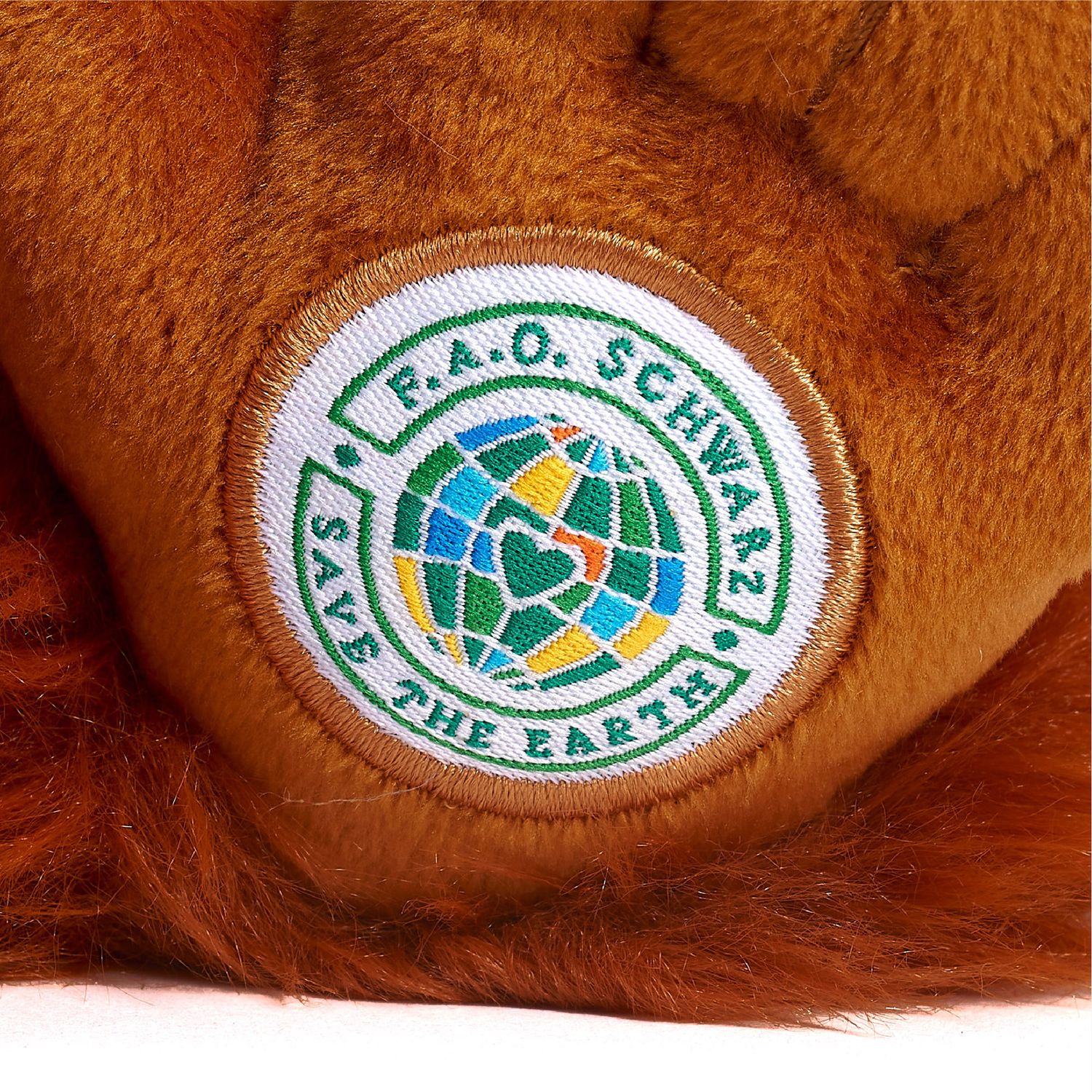 Orangotango di Peluche Planet Love 100% da plastica riciclata, 25 cm - FAO Schwarz