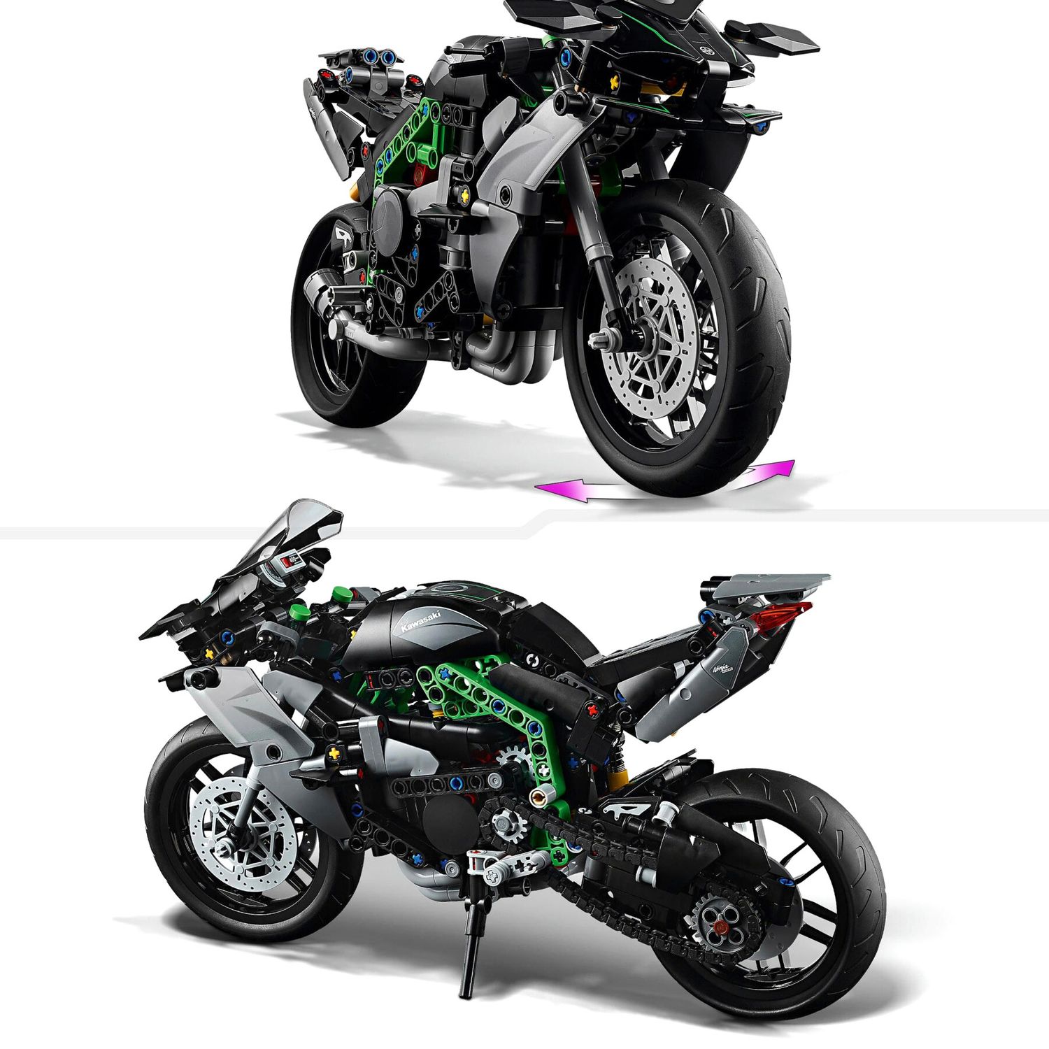 Lego Technic 42170 Motocicletta Kawasaki Ninja H2R - LEGO