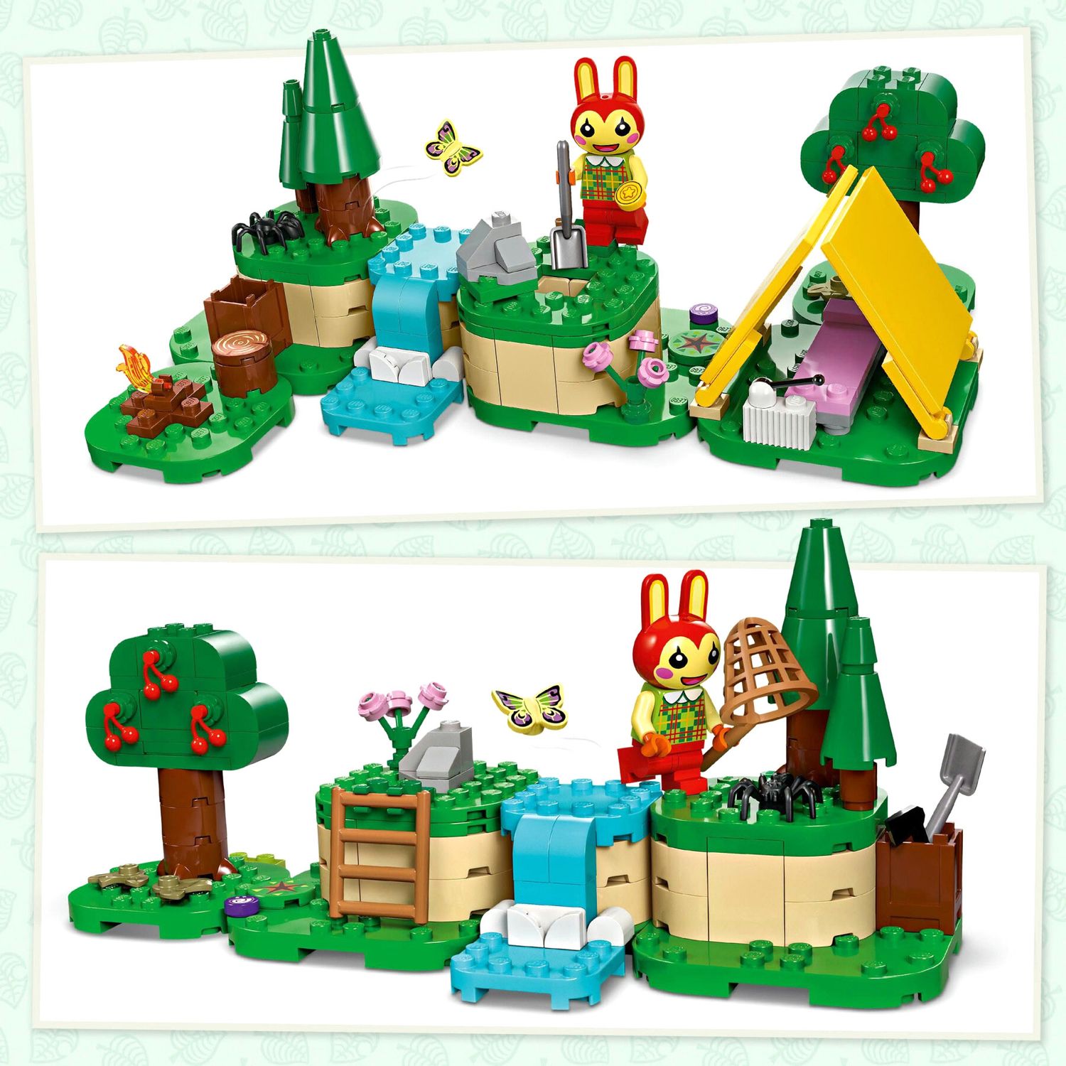Lego Animal Crossing 77047 Bonny In Campeggio - LEGO
