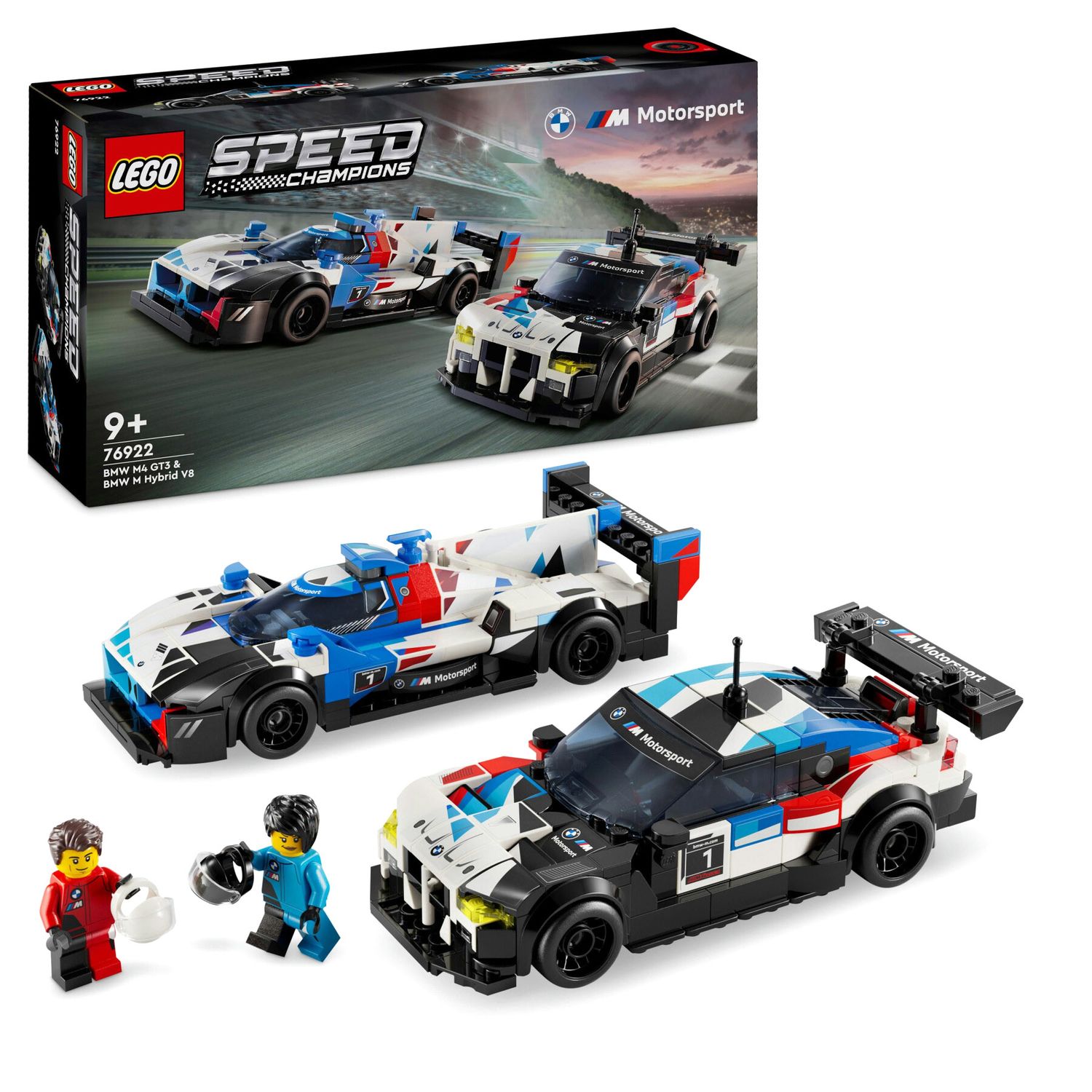 Lego Speed Champions 76922 Auto Da Corsa Bmw M4 Gt3 E Bmw M Hybrid V8 - LEGO