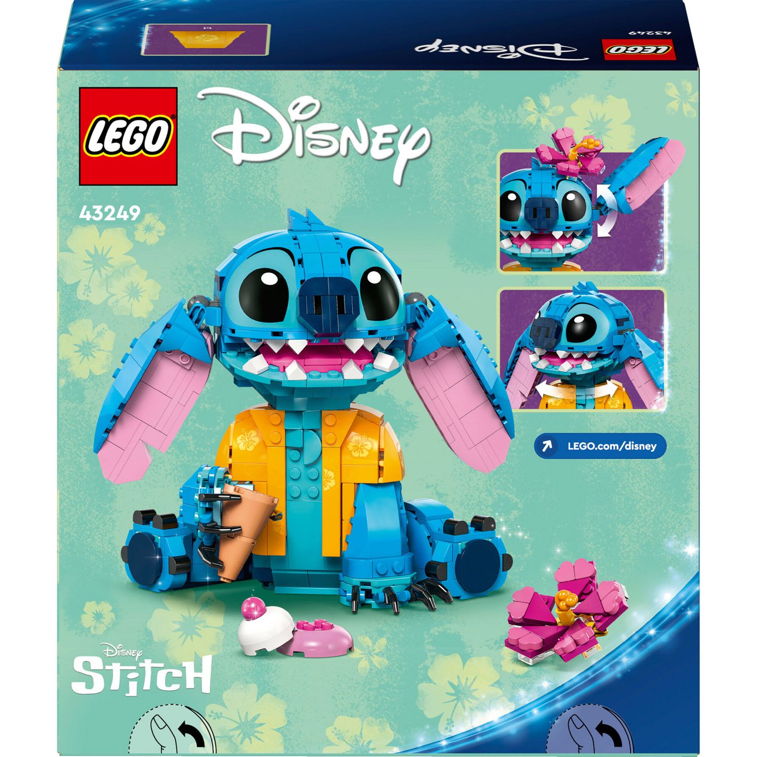 Lego Disney 43249 Stitch - Disney Stitch, LEGO