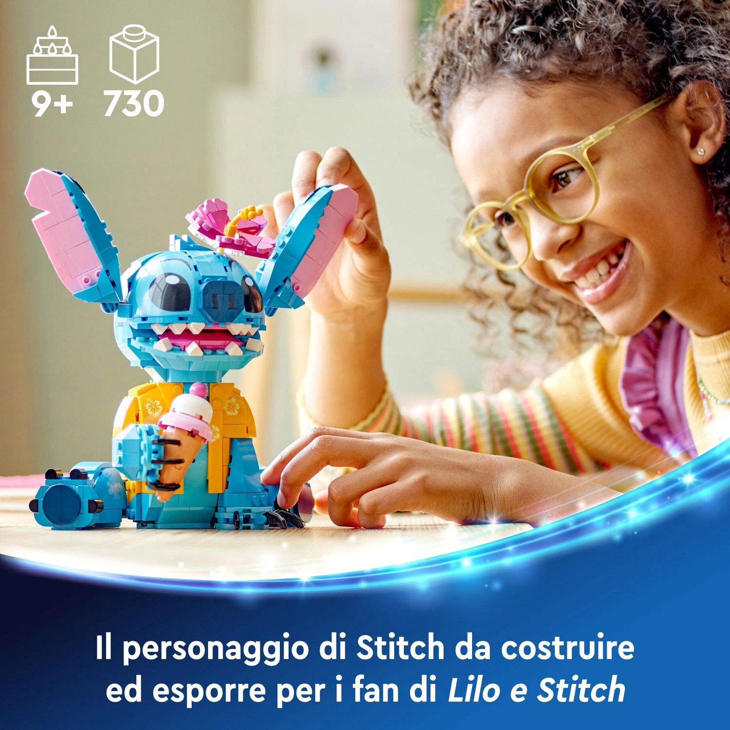 Lego Disney 43249 Stitch - Disney Stitch, LEGO