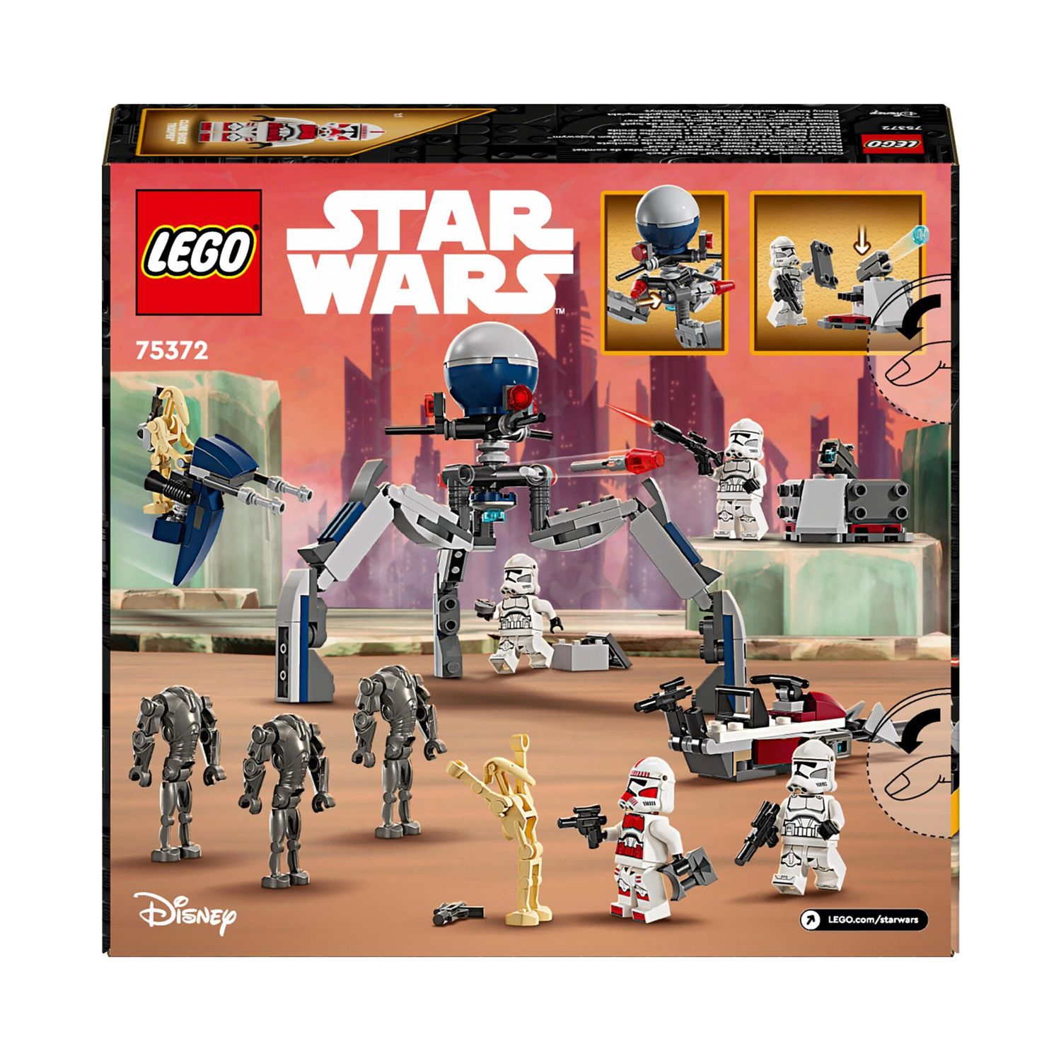 Lego Star Wars 75372 Battle Pack Clone Trooper E Battle Droid - LEGO, Star Wars