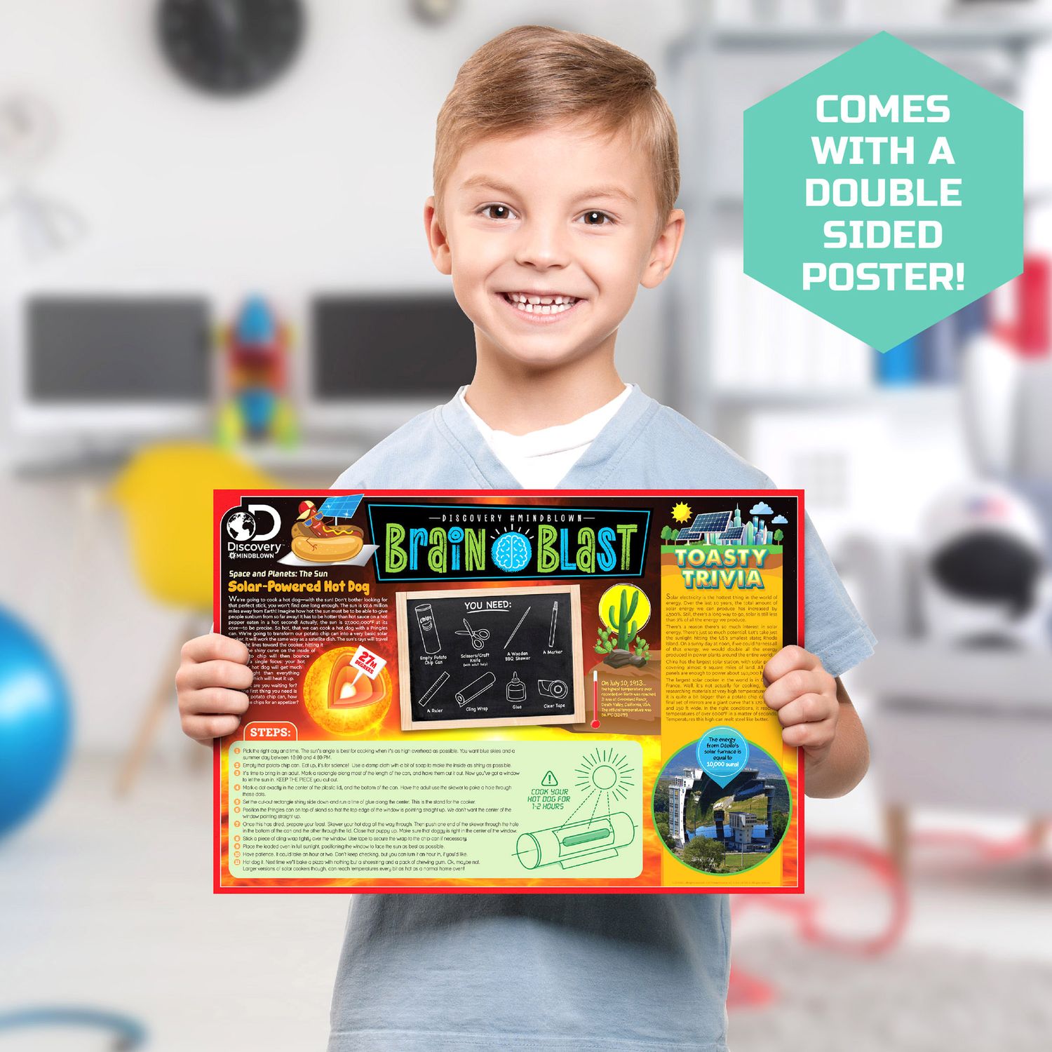 Lampada Jellyfish per bambini - Discovery Mindblown