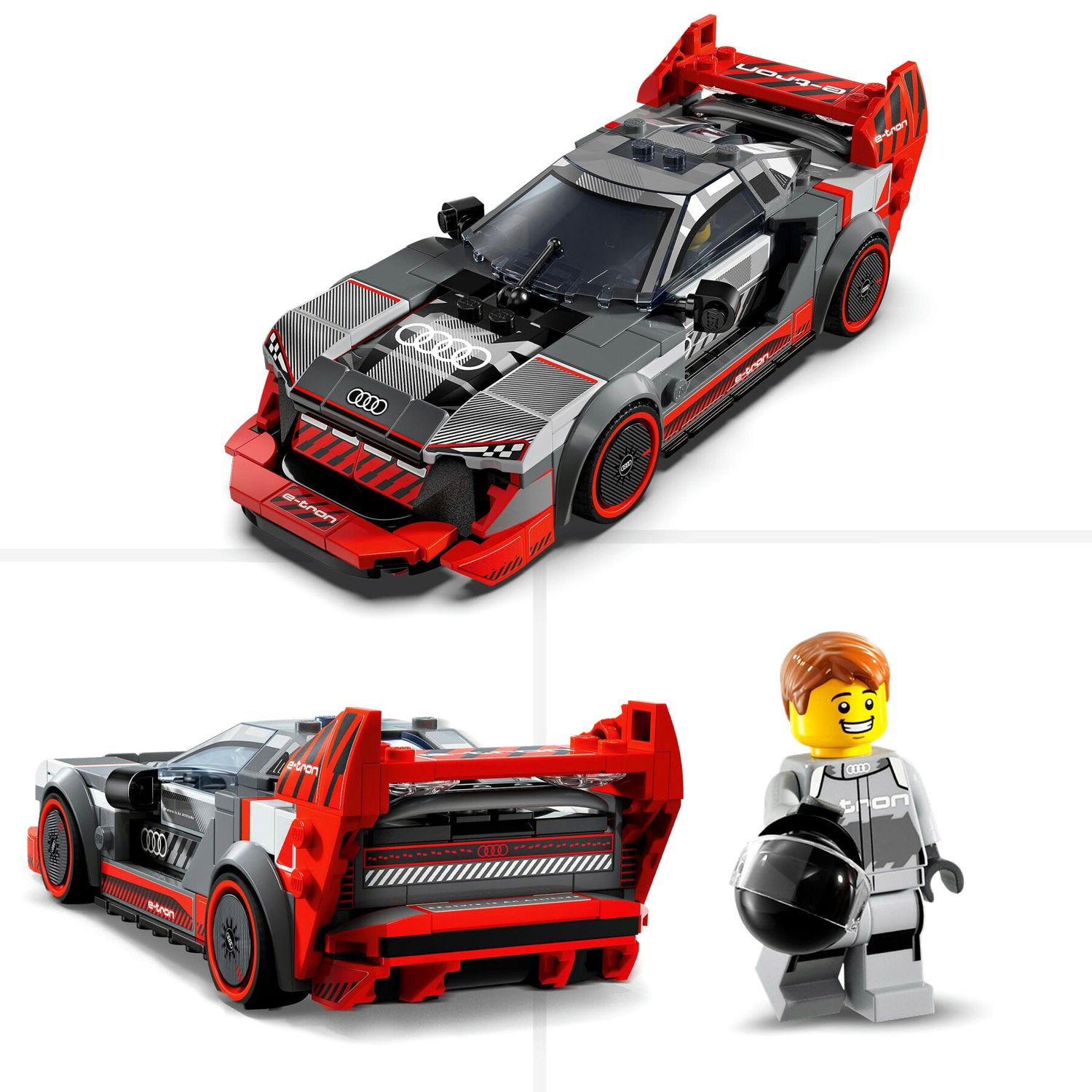 Lego Speed Champions 76921 Auto Da Corsa Audi S1 E-Tron Quattro - LEGO