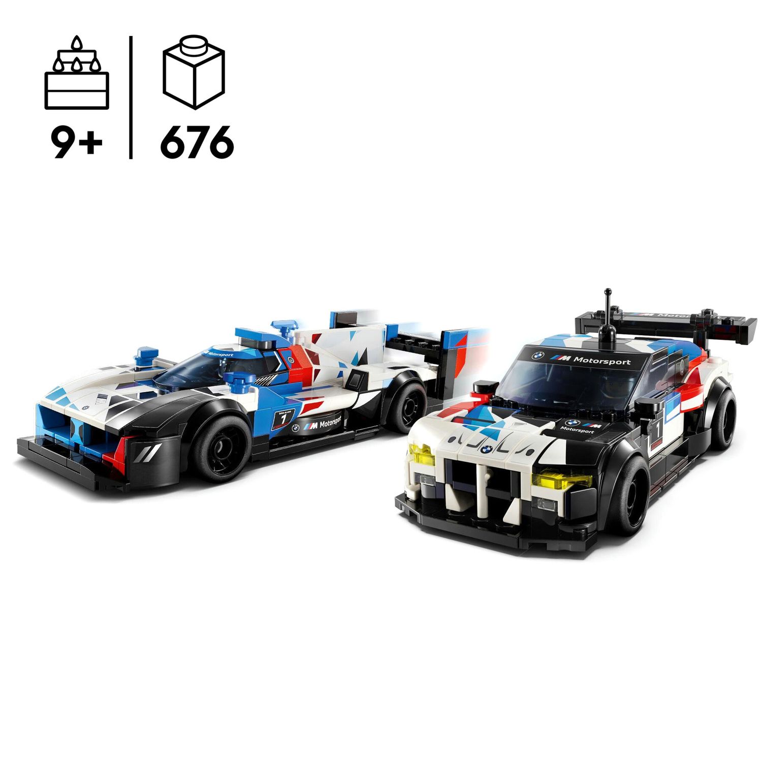Lego Speed Champions 76922 Auto Da Corsa Bmw M4 Gt3 E Bmw M Hybrid V8 - LEGO