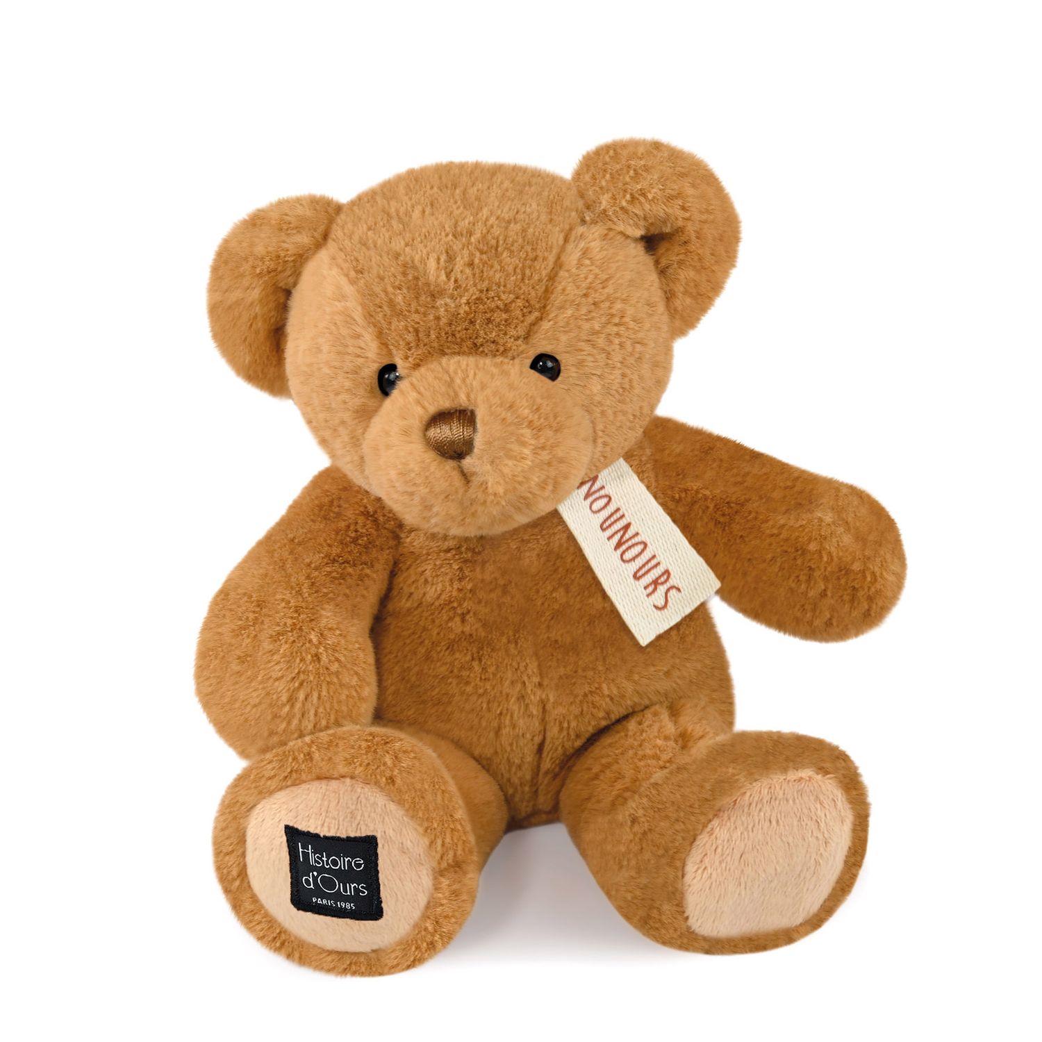 LE NOUNOURS Orsacchiotto  - Nocciola 28 cm - Histoire D'Ours