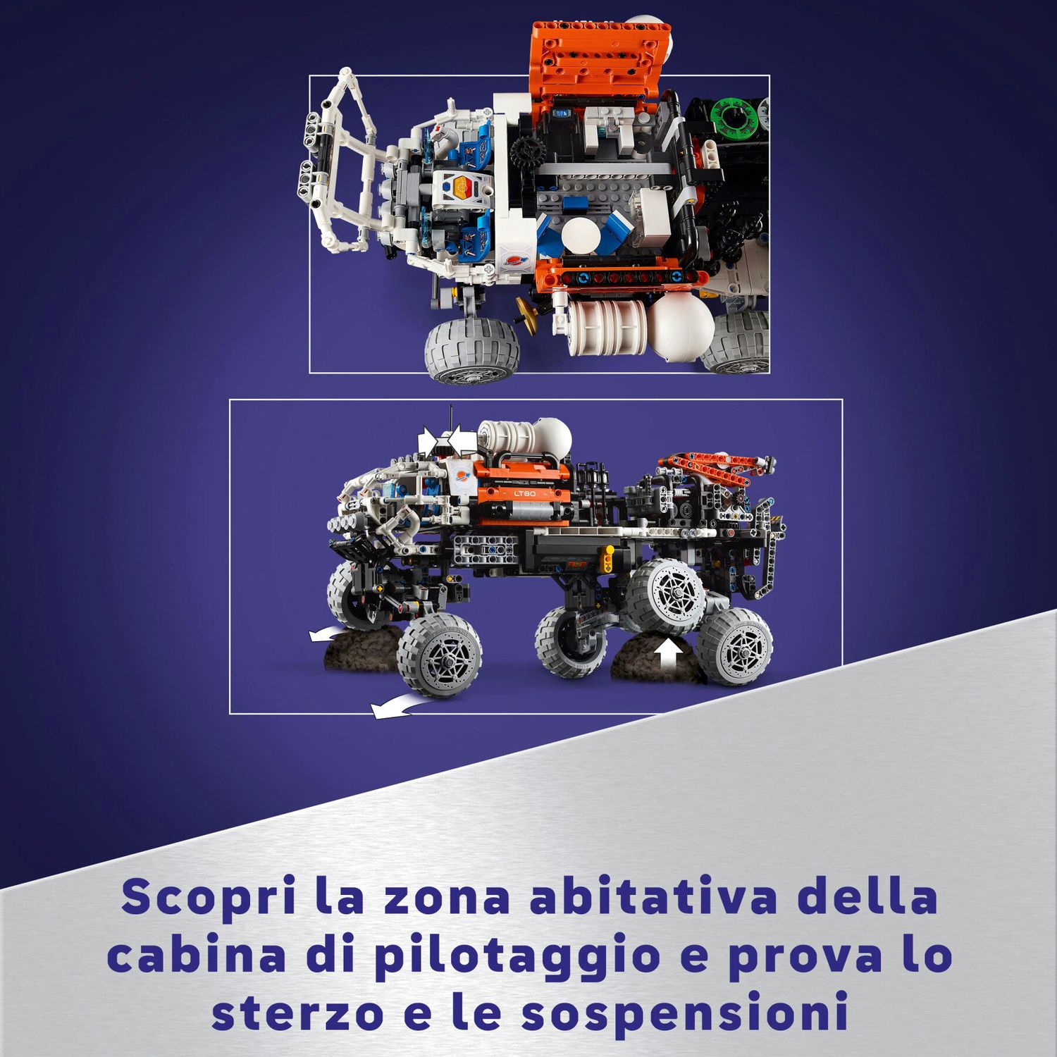 Lego Technic 42180 Rover Di Esplorazione Marziano - LEGO