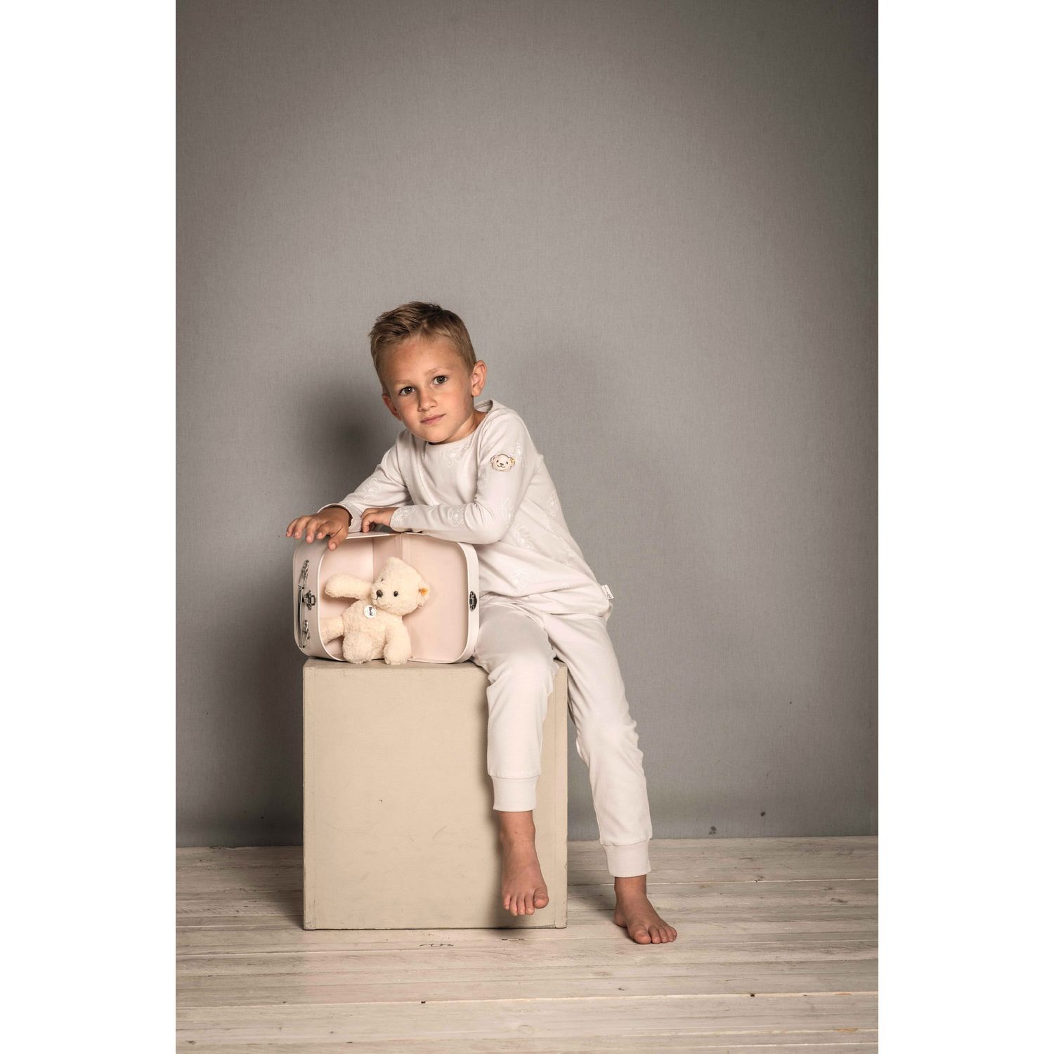 Peluche Mila Orsacchiotto in valigia 21 cm - Steiff