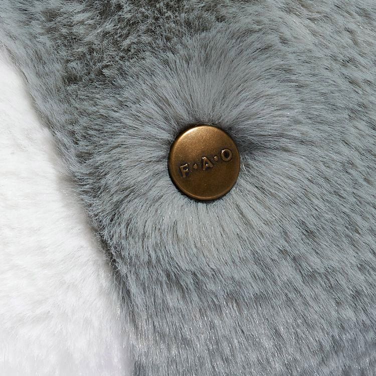 Peluche Husky 30 cm con Occhiali a Cuore - FAO Schwarz