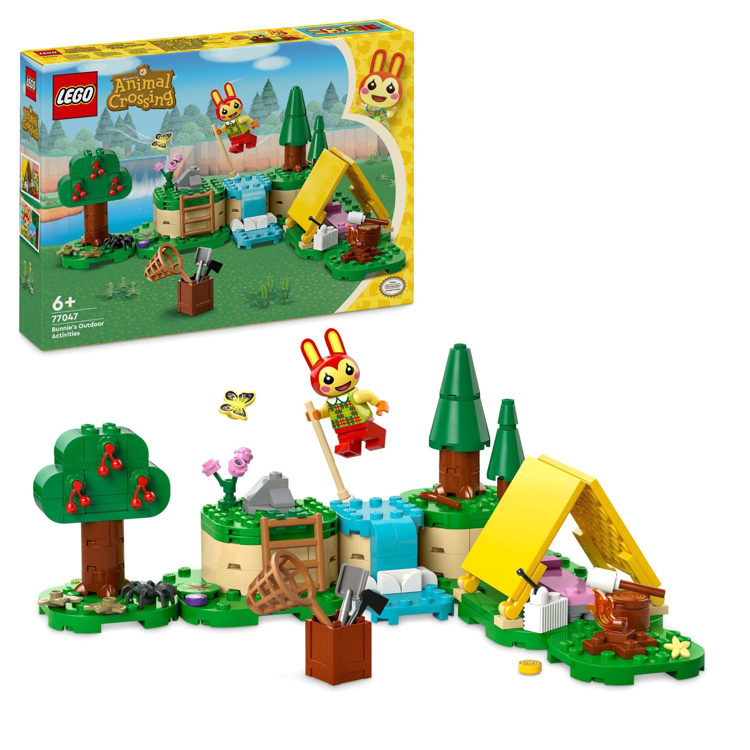 Lego Animal Crossing 77047 Bonny In Campeggio - LEGO